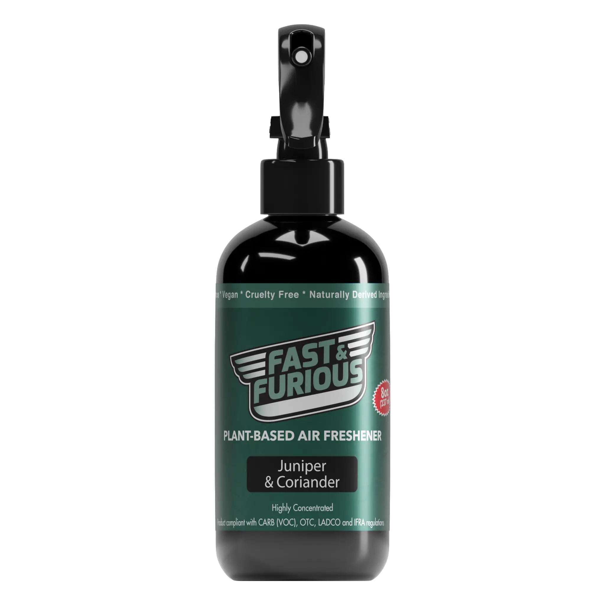 Fast and Furious Plant-Based Air Freshener - Juniper & Coriander Scent
