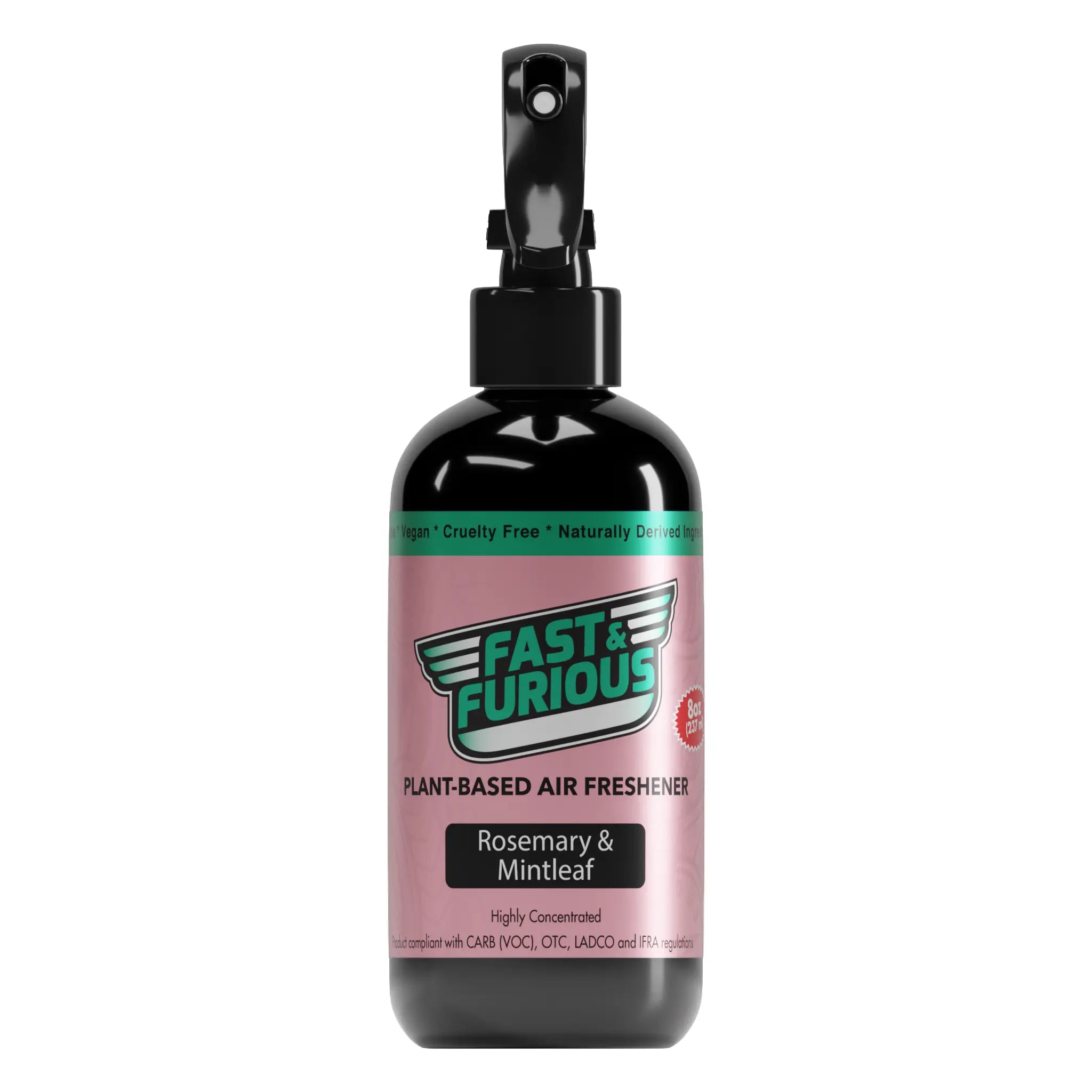 Fast and Furious Plant-Based Air Freshener - Rosemary & Mintleaf Scent
