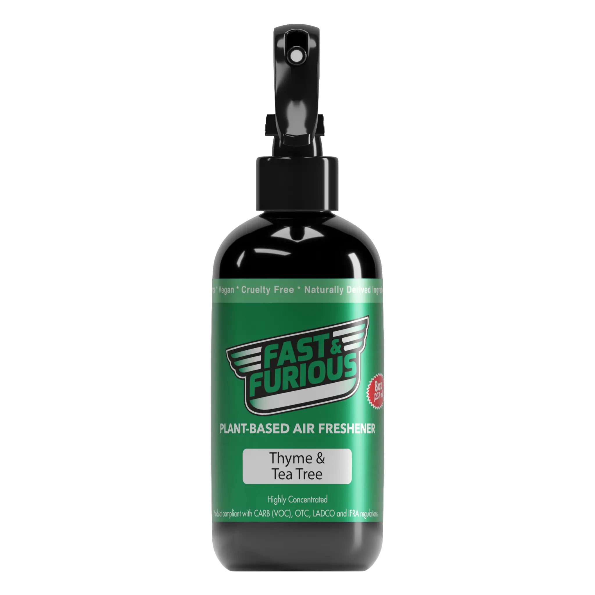 Fast and Furious Plant-Based Air Freshener - Thyme & Tea Tree Scent