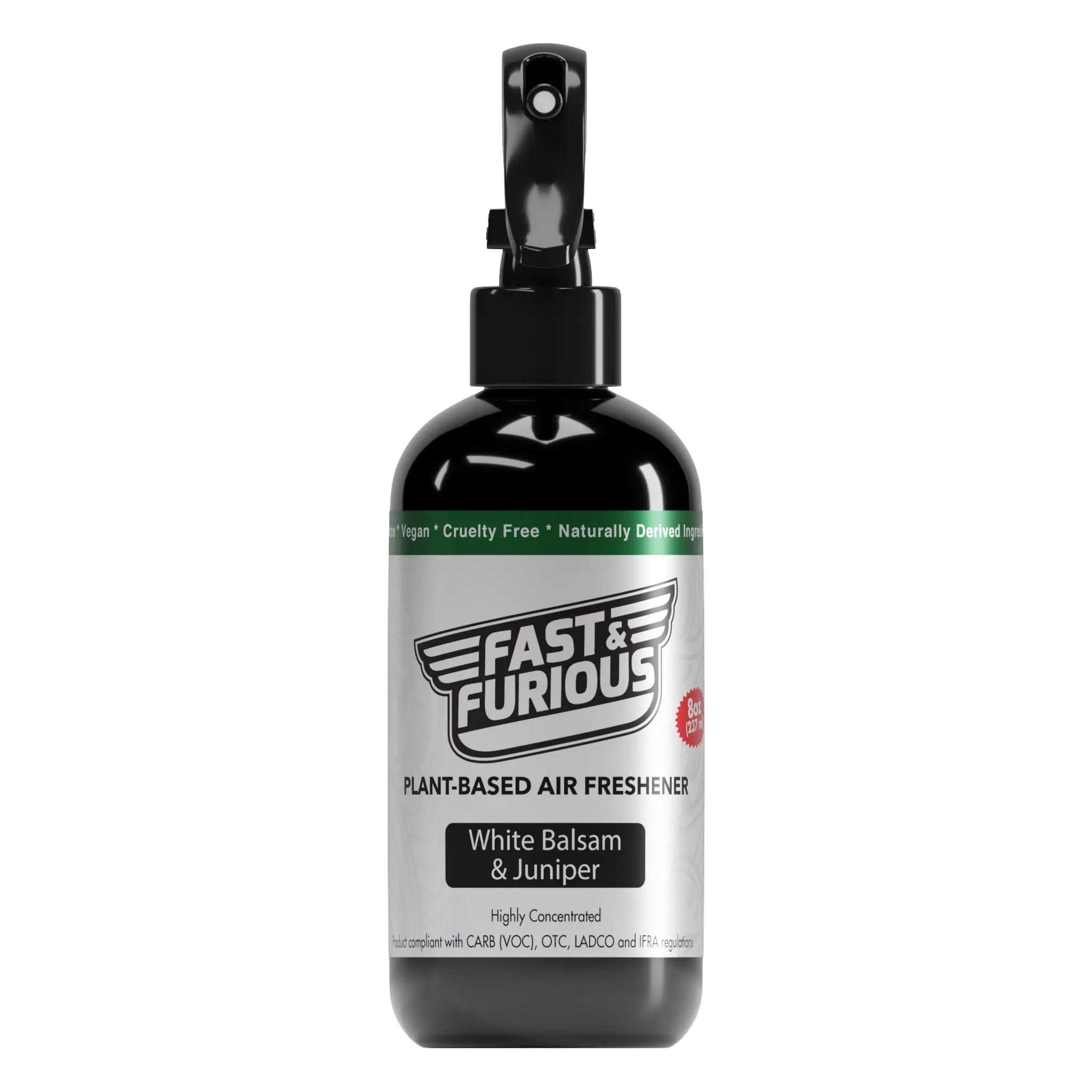 Fast and Furious Plant-Based Air Freshener - White Balsam & Juniper Scent