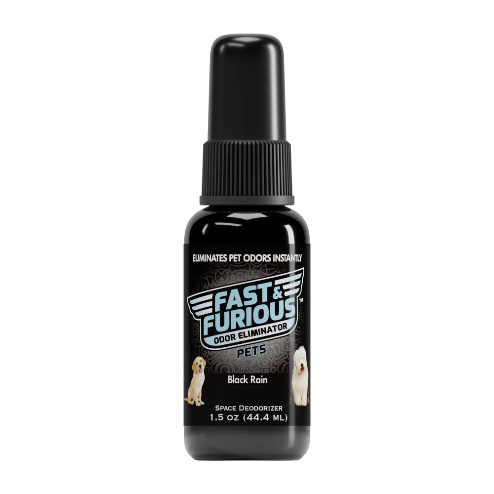 Fast and Furious Pets Odor Eliminator - Black Rain Scent Size: 1.5oz