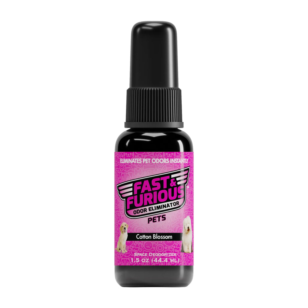 Fast and Furious Pets Odor Eliminator - Cotton Blossom Scent Size: 1.5oz