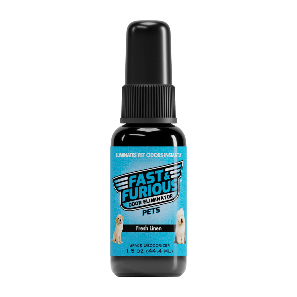 Fast and Furious Pets Odor Eliminator - Fresh Linen Scent Size: 1.5oz