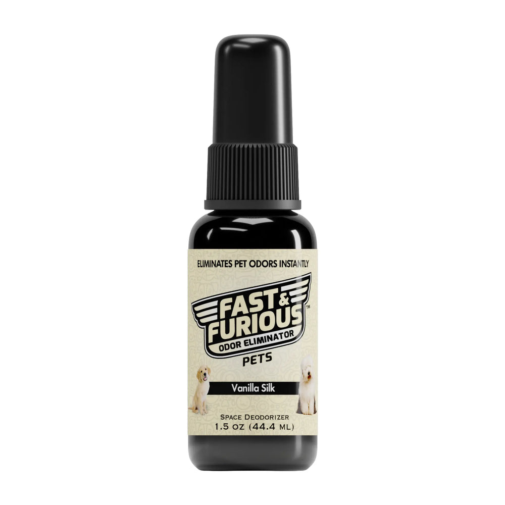 Fast and Furious Pets Odor Eliminator - Vanilla Silk Scent Size: 1.5oz