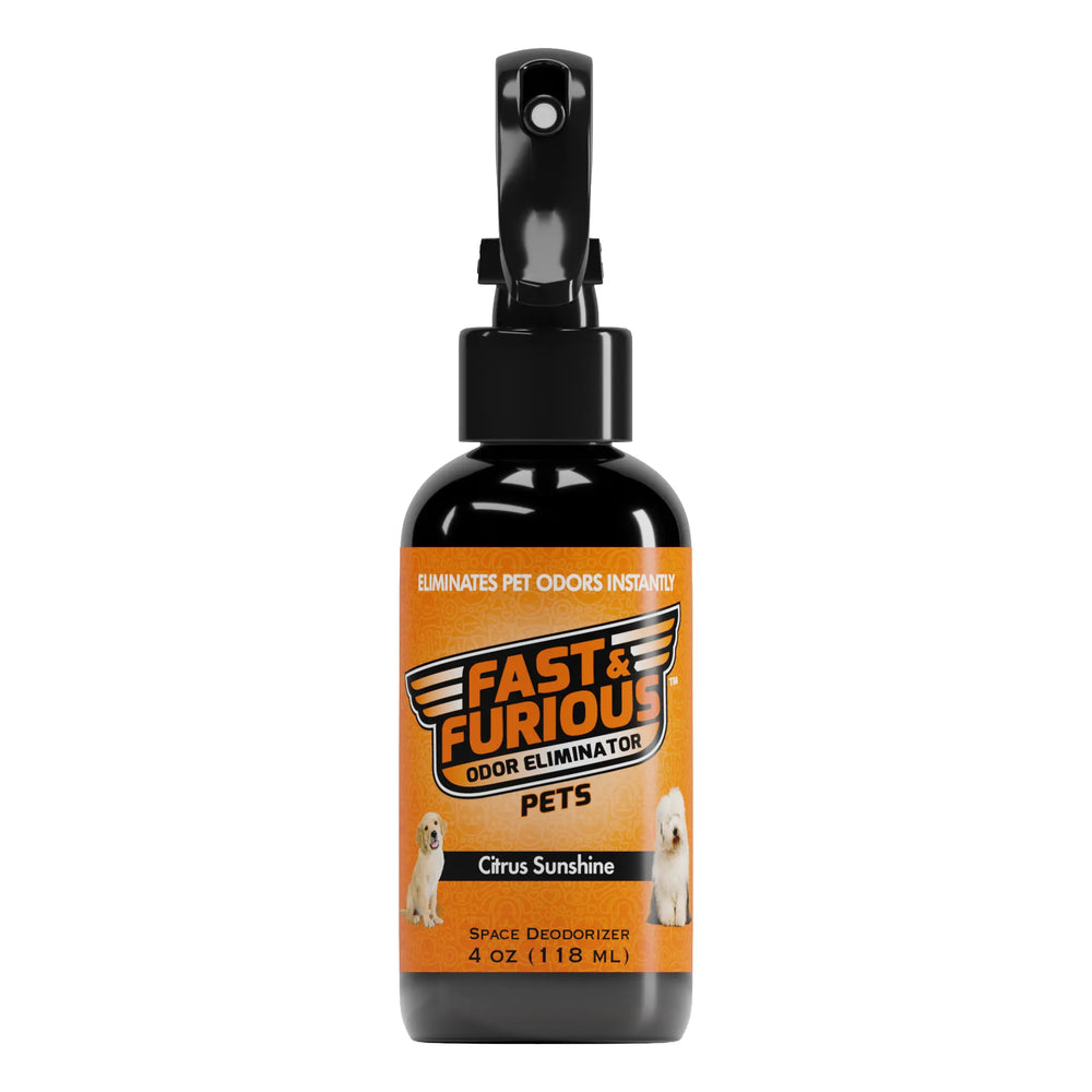 Fast and Furious Pets Odor Eliminator - Citrus Sunshine Scent Size: 4oz
