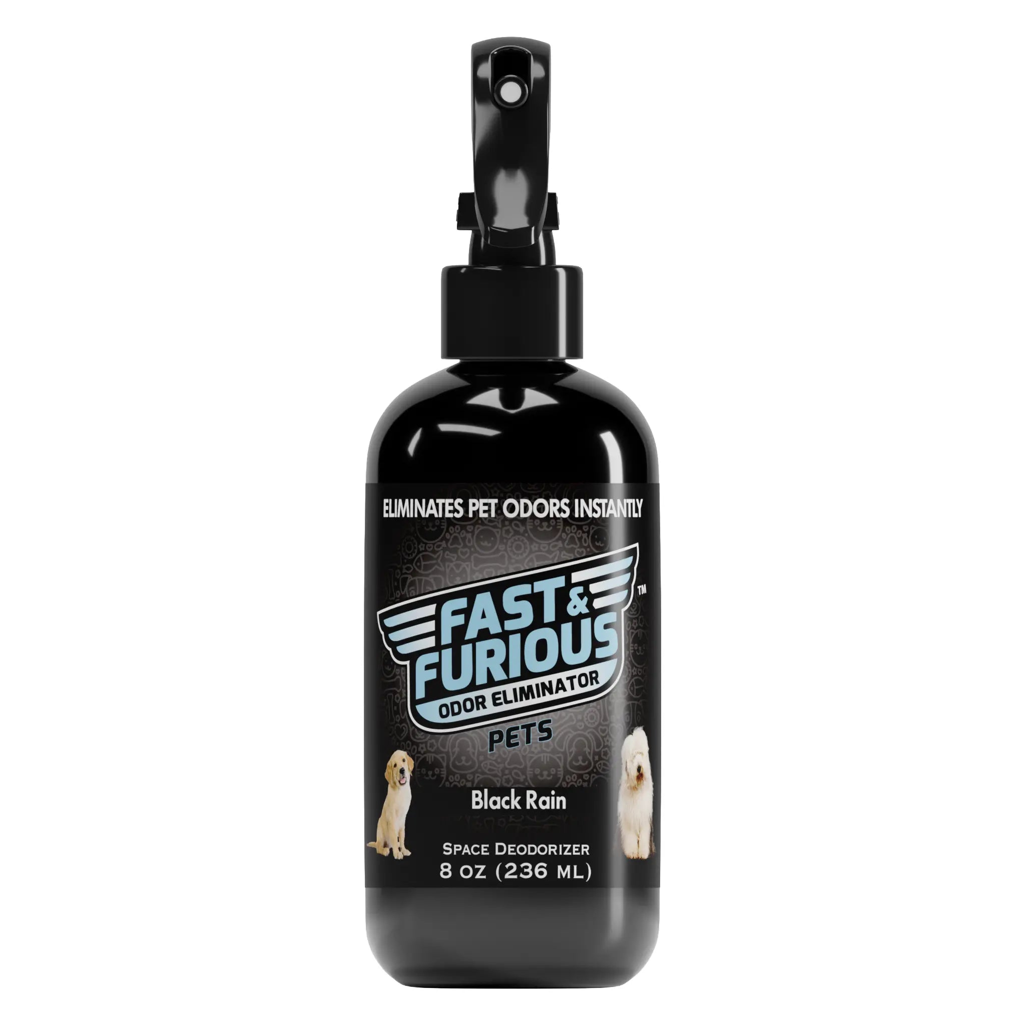 Fast and Furious Pets Odor Eliminator - Black Rain Scent Size: 8oz
