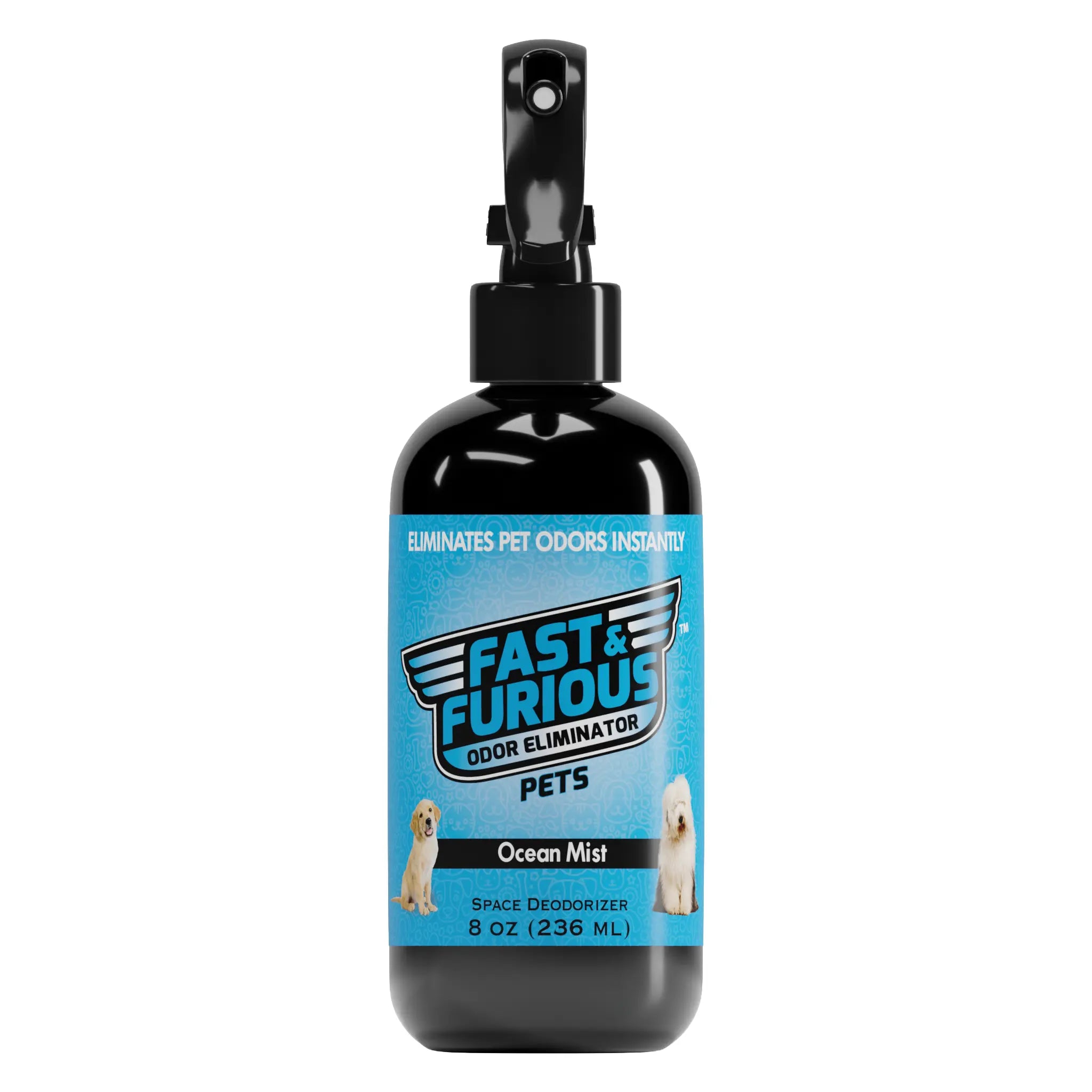 Fast and Furious Pets Odor Eliminator - Ocean Mist Scent Size: 8oz