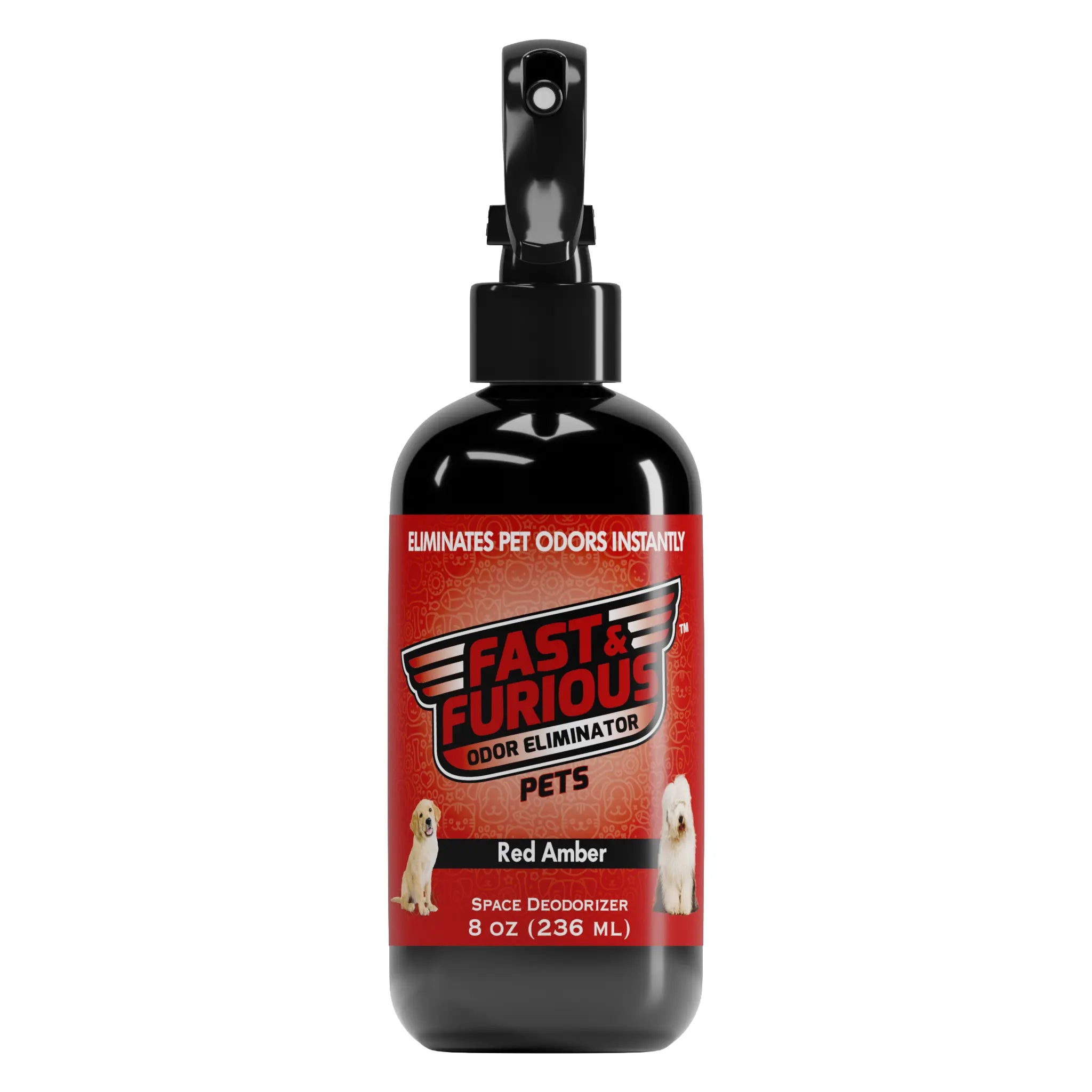Fast and Furious Pets Odor Eliminator - Red Amber Scent Size: 8oz