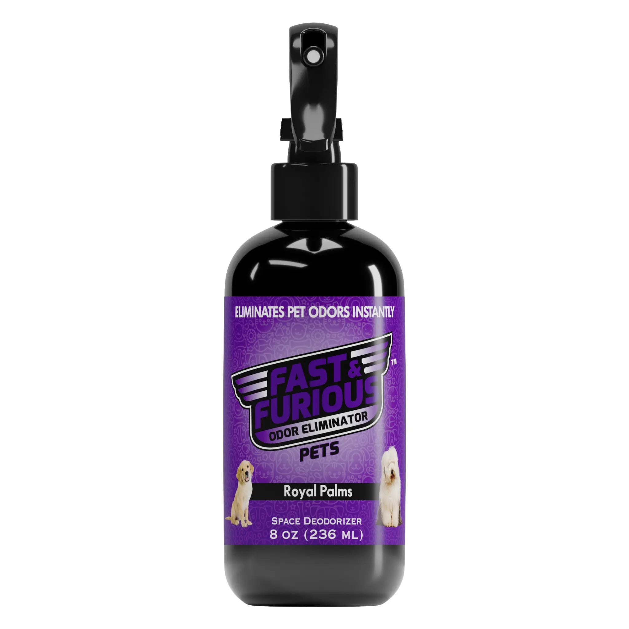 Fast and Furious Pets Odor Eliminator - Royal Palms Scent Size: 8oz