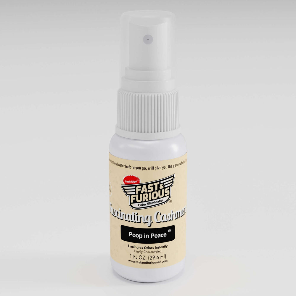 Poop In Peace Before-You-Go Toilet Spray - Fascinating Cashmere Scent Size: 1 fl oz