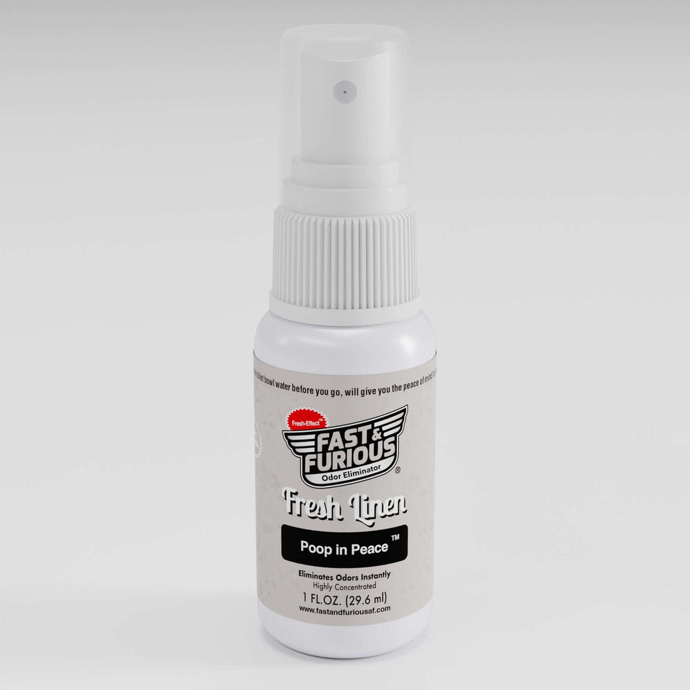 Poop In Peace Before-You-Go Toilet Spray - Fresh Linen Scent Size: 1 fl oz