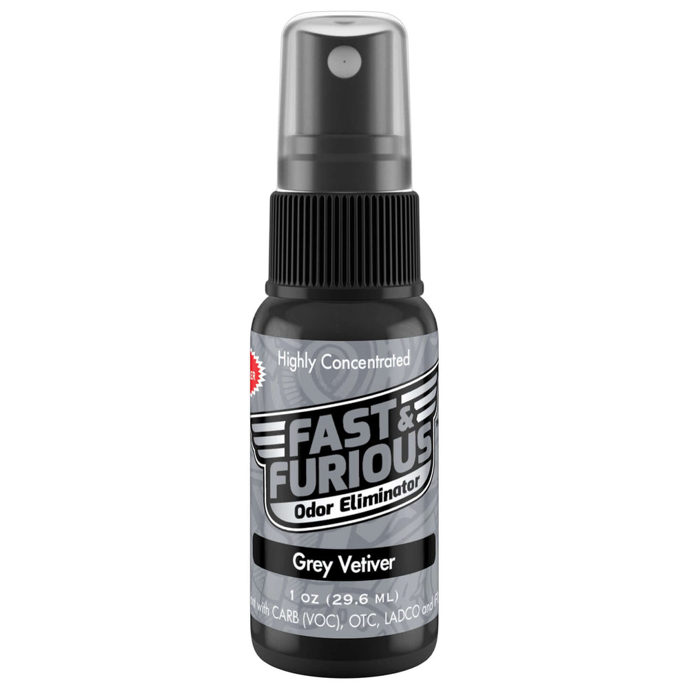 Fast and Furious Odor Eliminator - Grey Vetiver Scent