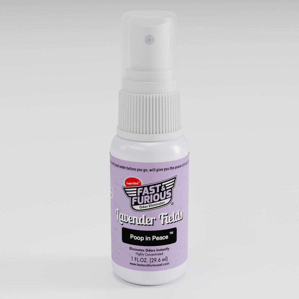 Poop In Peace Before-You-Go Toilet Spray - Lavender Fields Scent Size: 1 fl oz