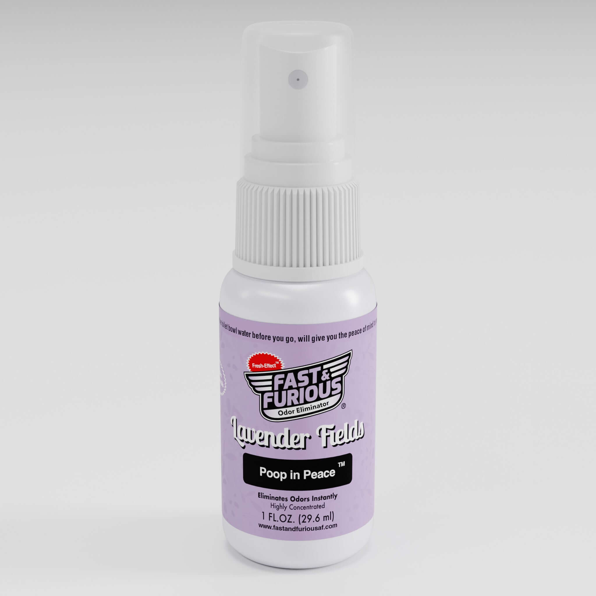 Poop In Peace Before-You-Go Toilet Spray - Lavender Fields Scent Size: 1 fl oz