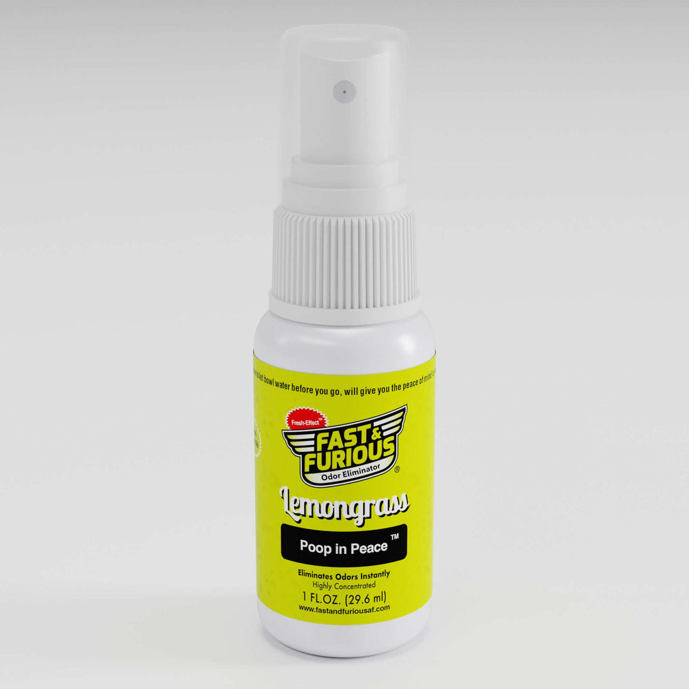 Poop In Peace Before-You-Go Toilet Spray - Lemongrass Scent Size: 1 fl oz