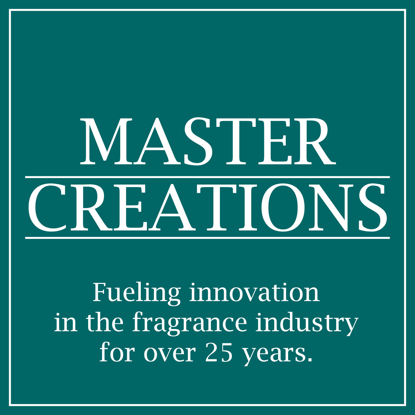 Master Creations Air Fresheners 2024 Logo Teal