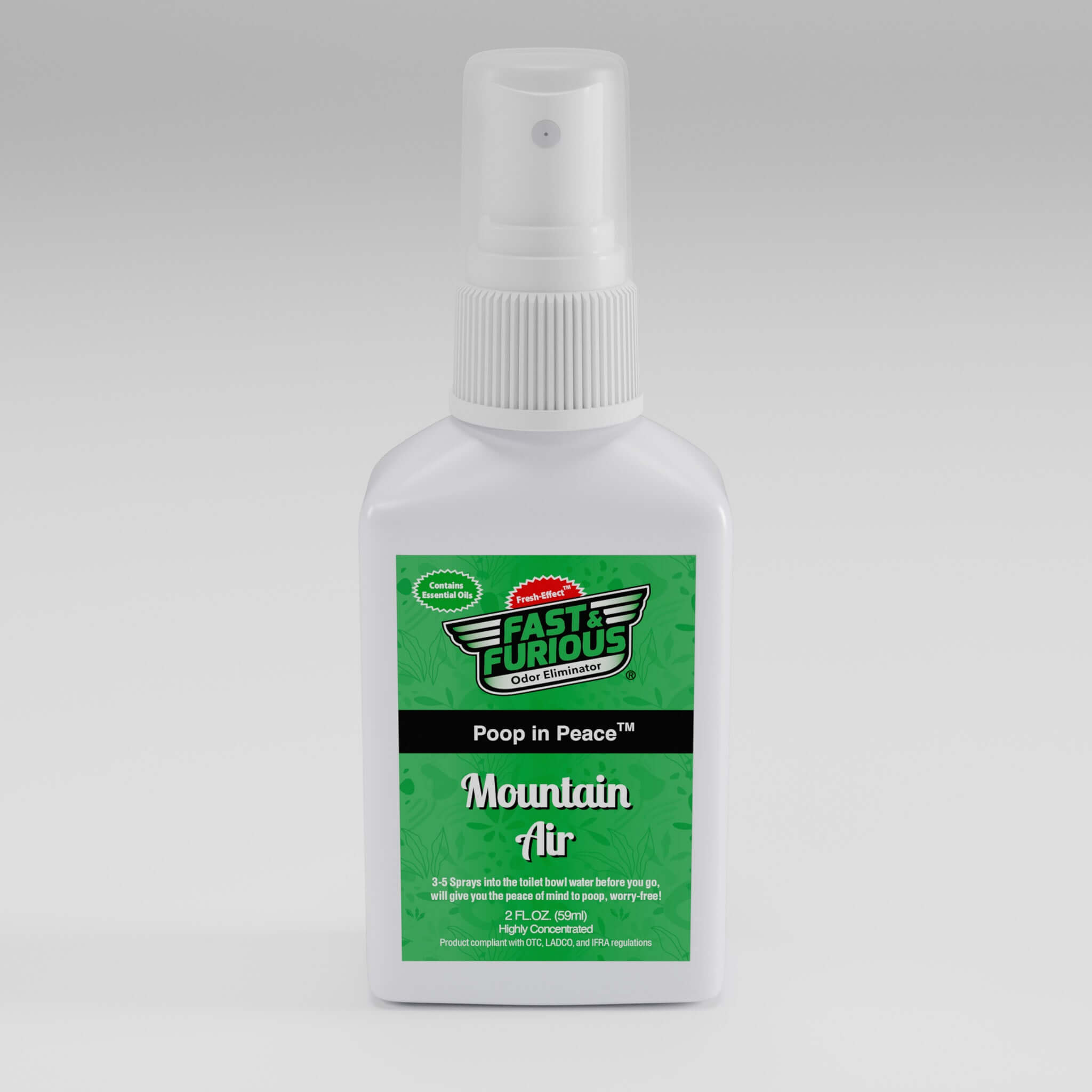 Poop In Peace Before-You-Go Toilet Spray - Mountain Air Scent Size: 2 fl oz