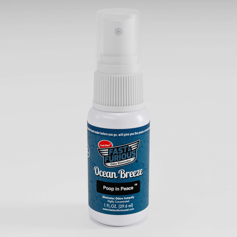 Poop In Peace Before-You-Go Toilet Spray - Ocean Breeze Scent Size: 1 fl oz