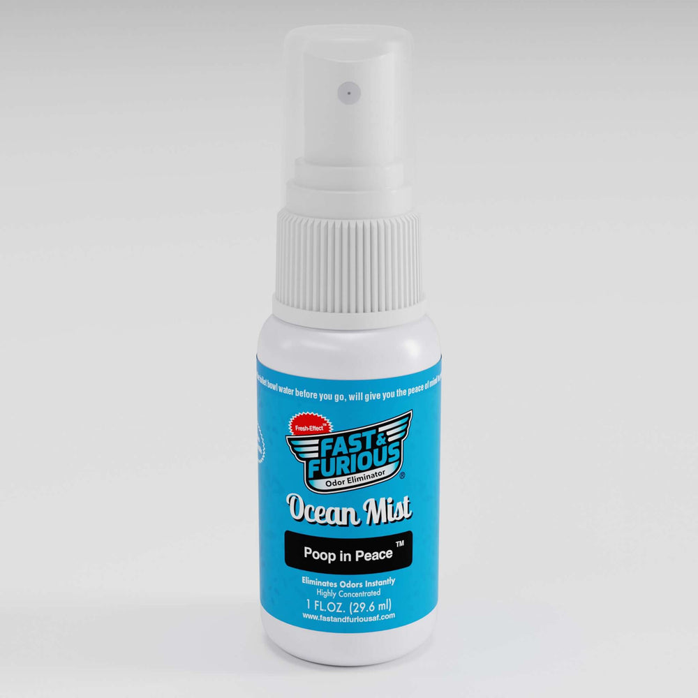 Poop In Peace Before-You-Go Toilet Spray - Ocean Mist Scent Size: 1 fl oz