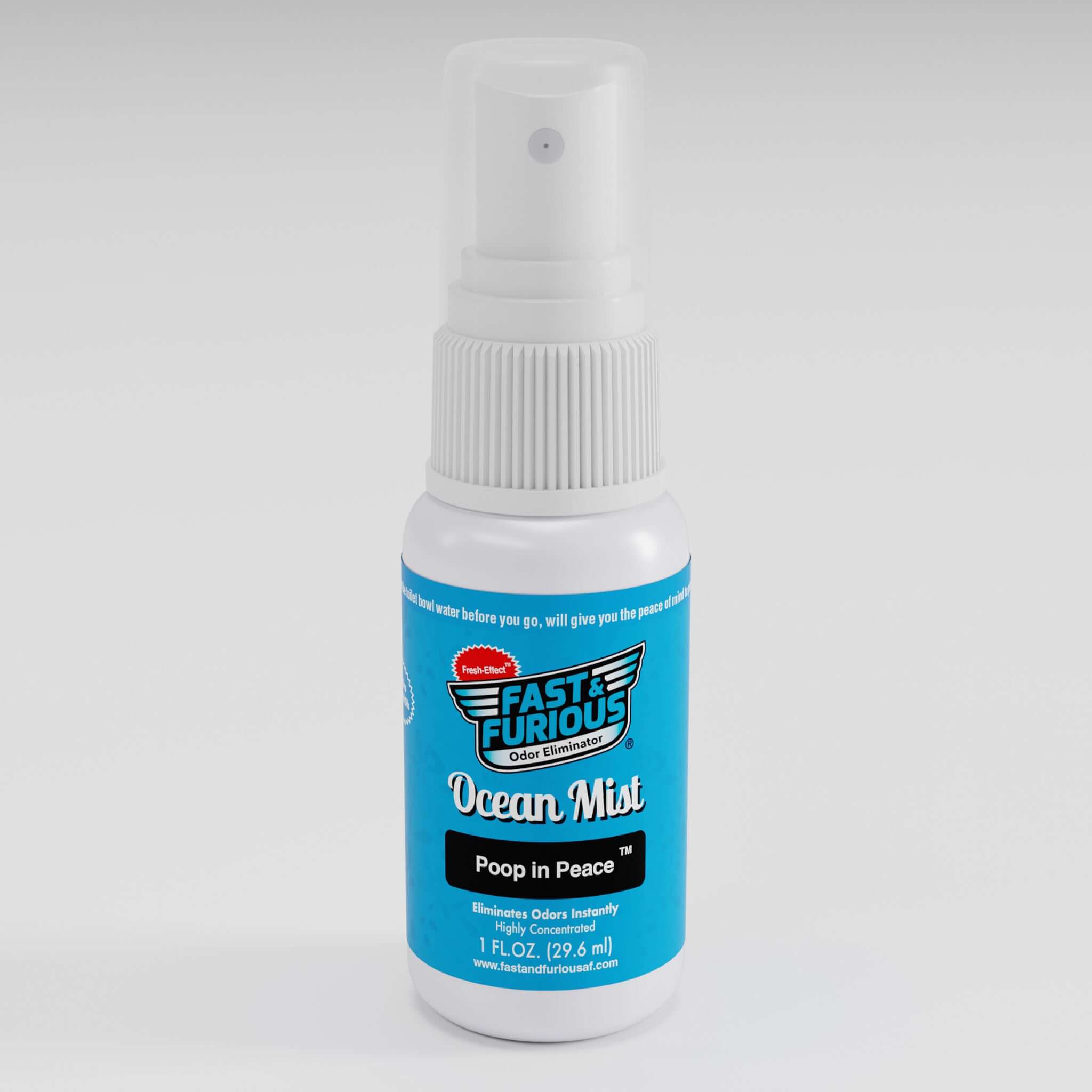 Poop In Peace Before-You-Go Toilet Spray - Ocean Mist Scent Size: 1 fl oz