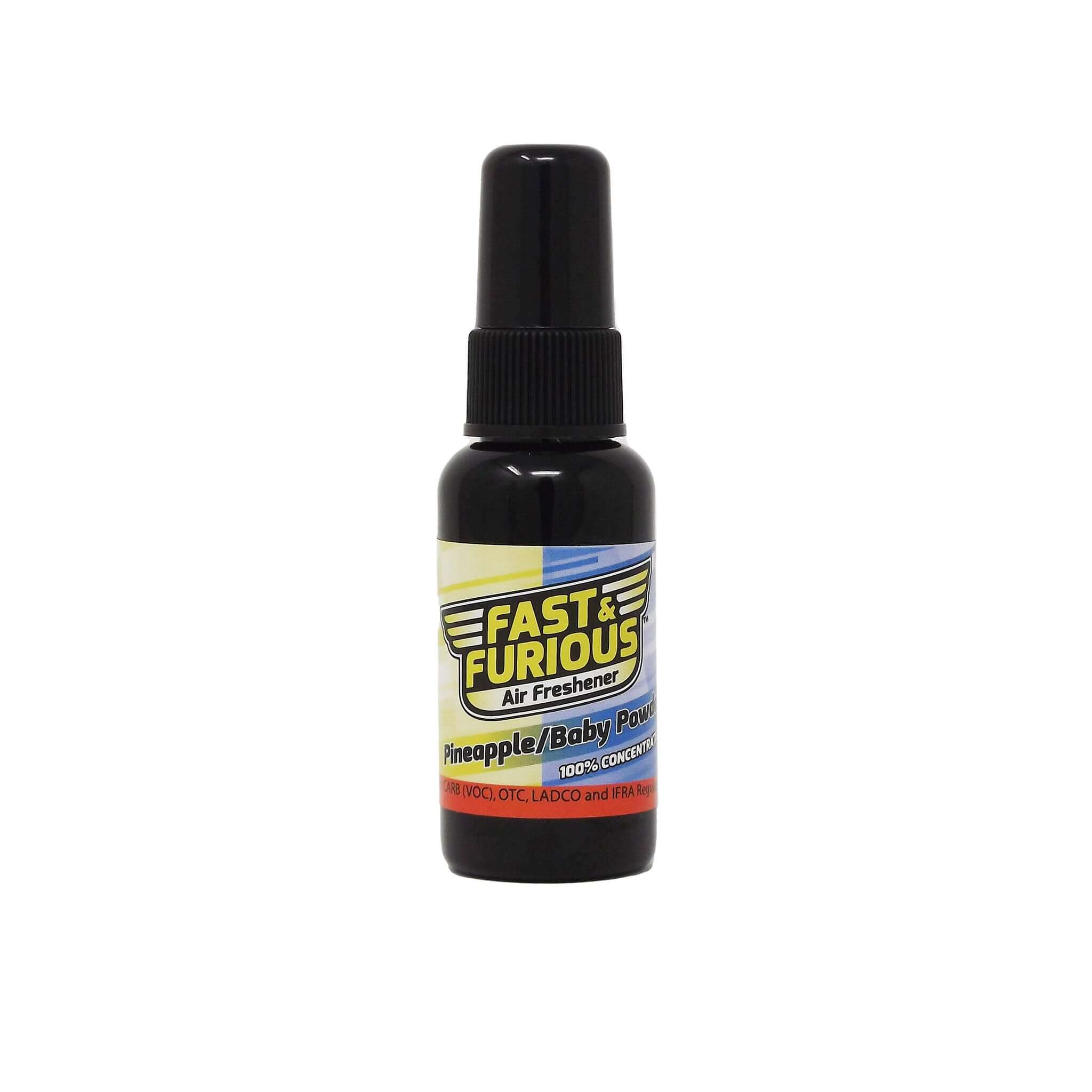 Fast and Furious Air Freshener - Pineapple & Baby Powder Scent Size: 1.5oz