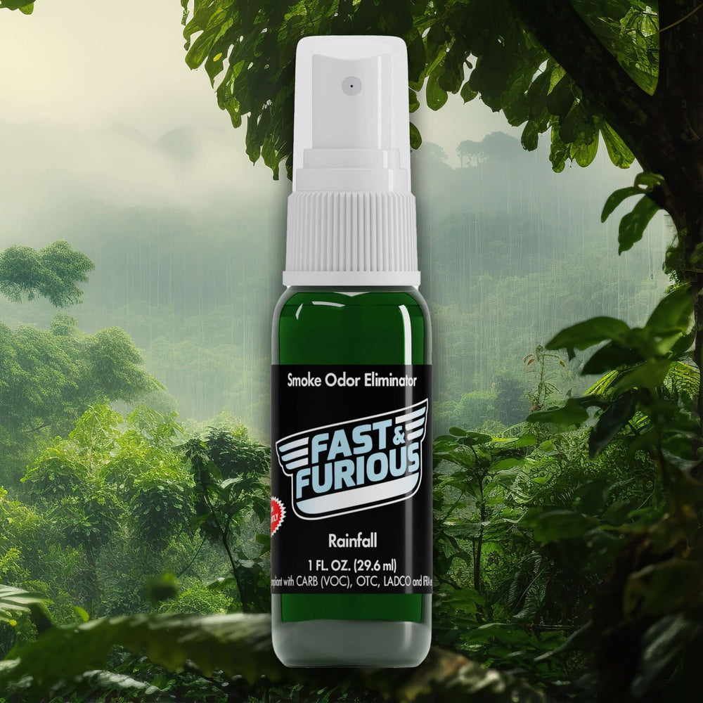 Fast & Furious Smoke Odor Eliminator - Rainfall Scent (1 fl. oz.)