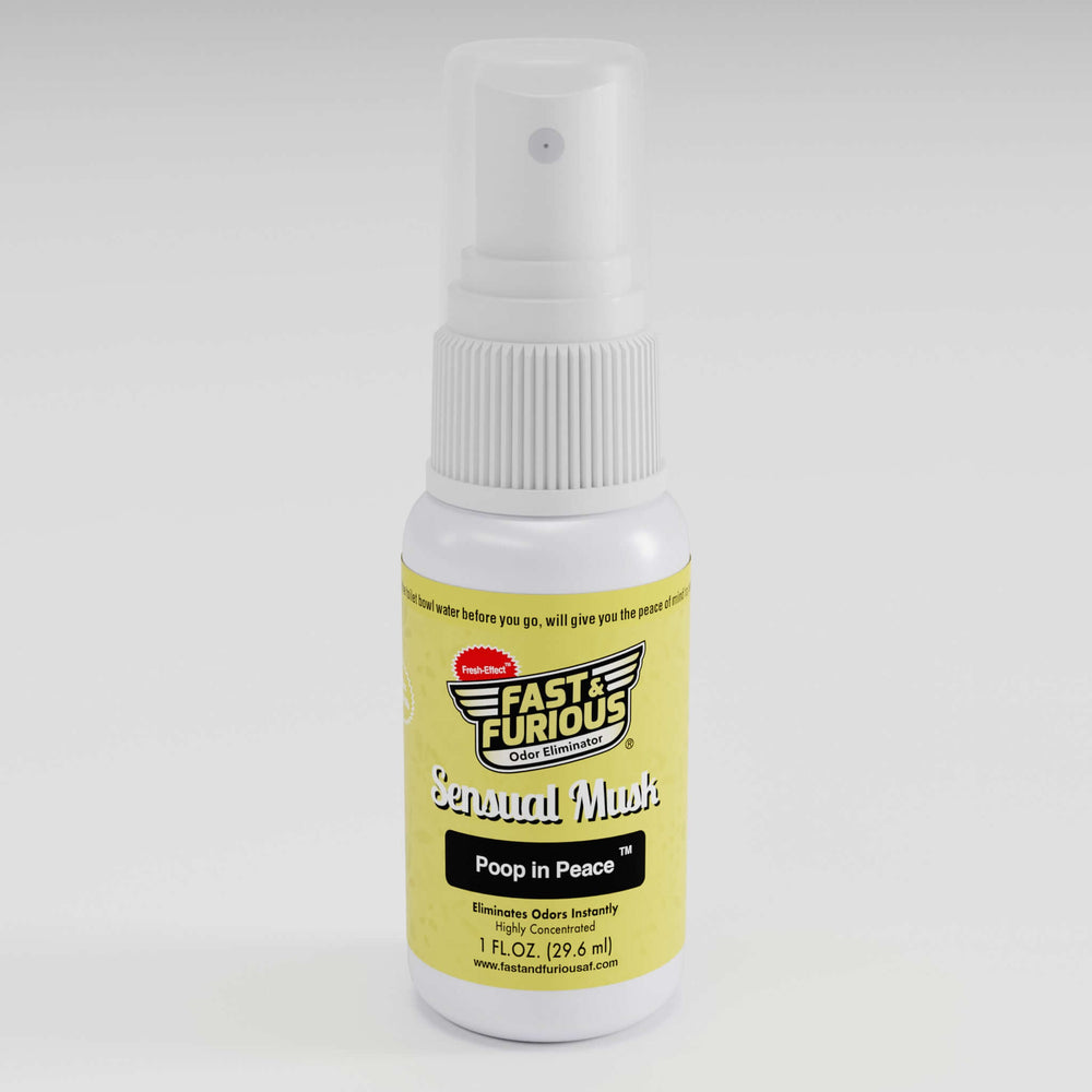 Poop In Peace Before-You-Go Toilet Spray - Sensual Musk Scent Size: 1 fl oz