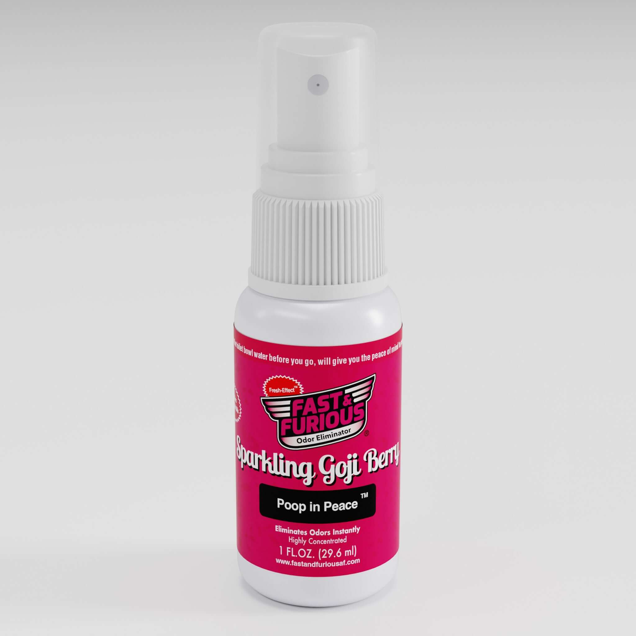 Poop In Peace Before-You-Go Toilet Spray - Sparkling Goji Berry Scent Size: 1 fl oz