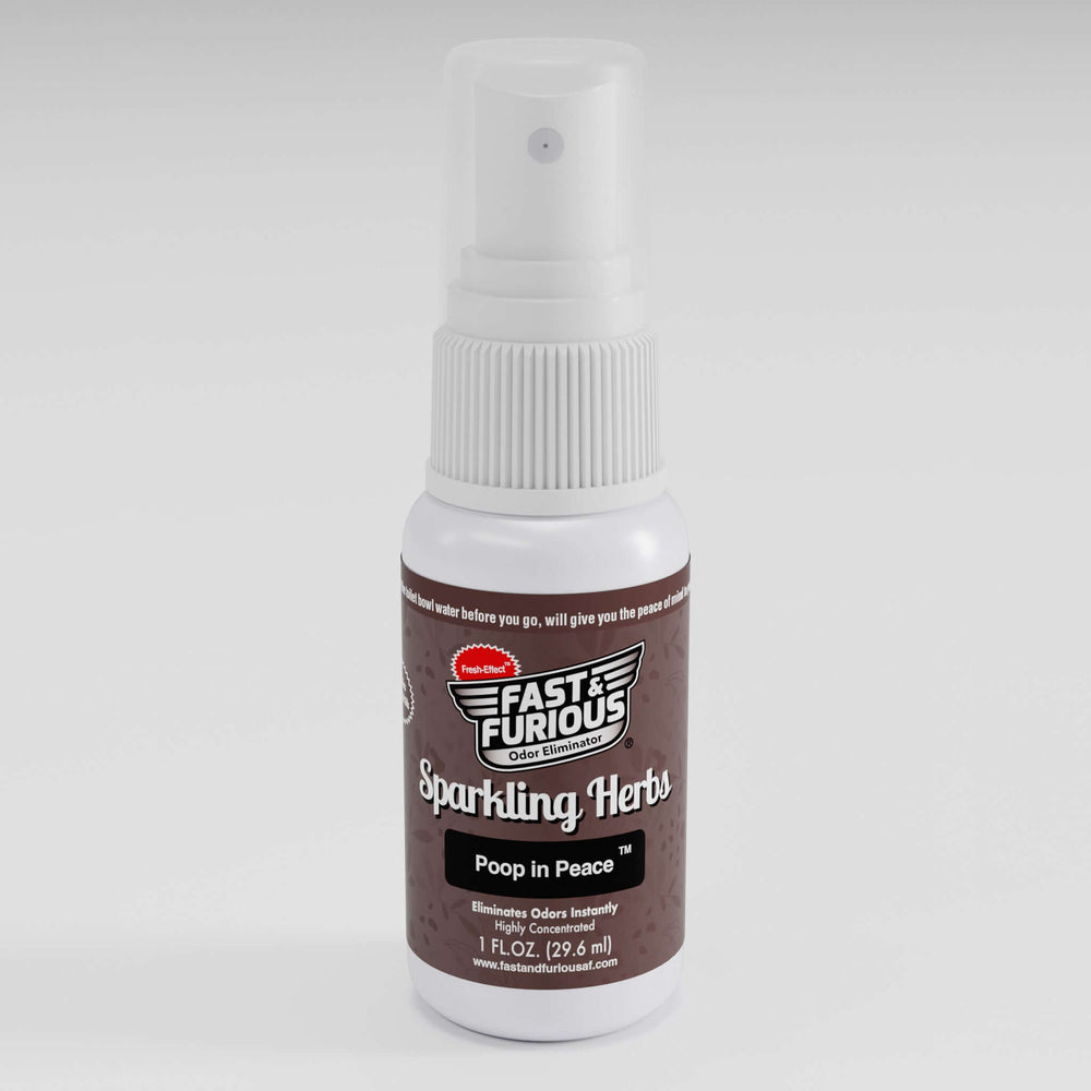 Poop In Peace Before-You-Go Toilet Spray - Sparkling Herb Scent Size: 1 fl oz