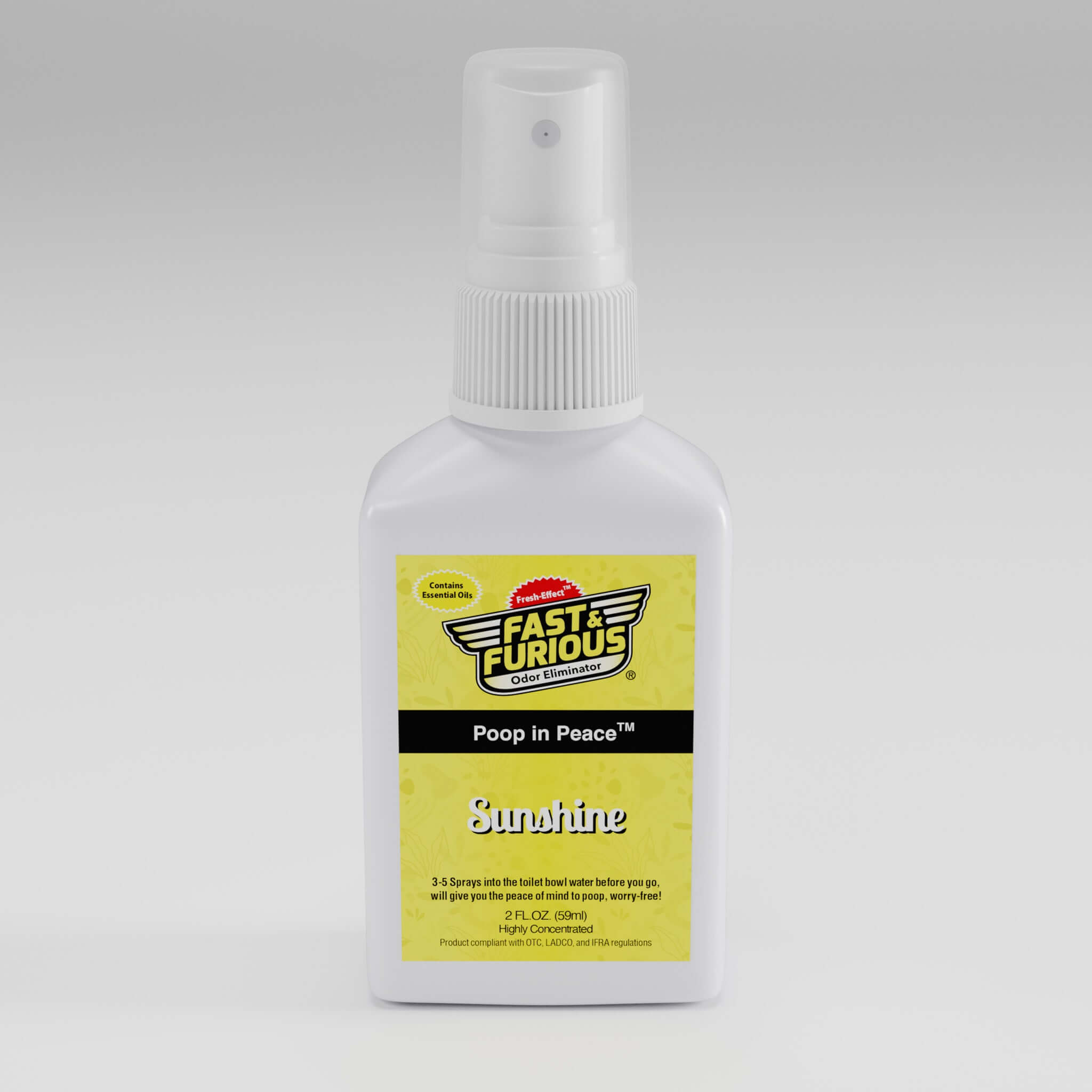 Poop In Peace Before-You-Go Toilet Spray - Sunshine Scent Size: 2 fl oz