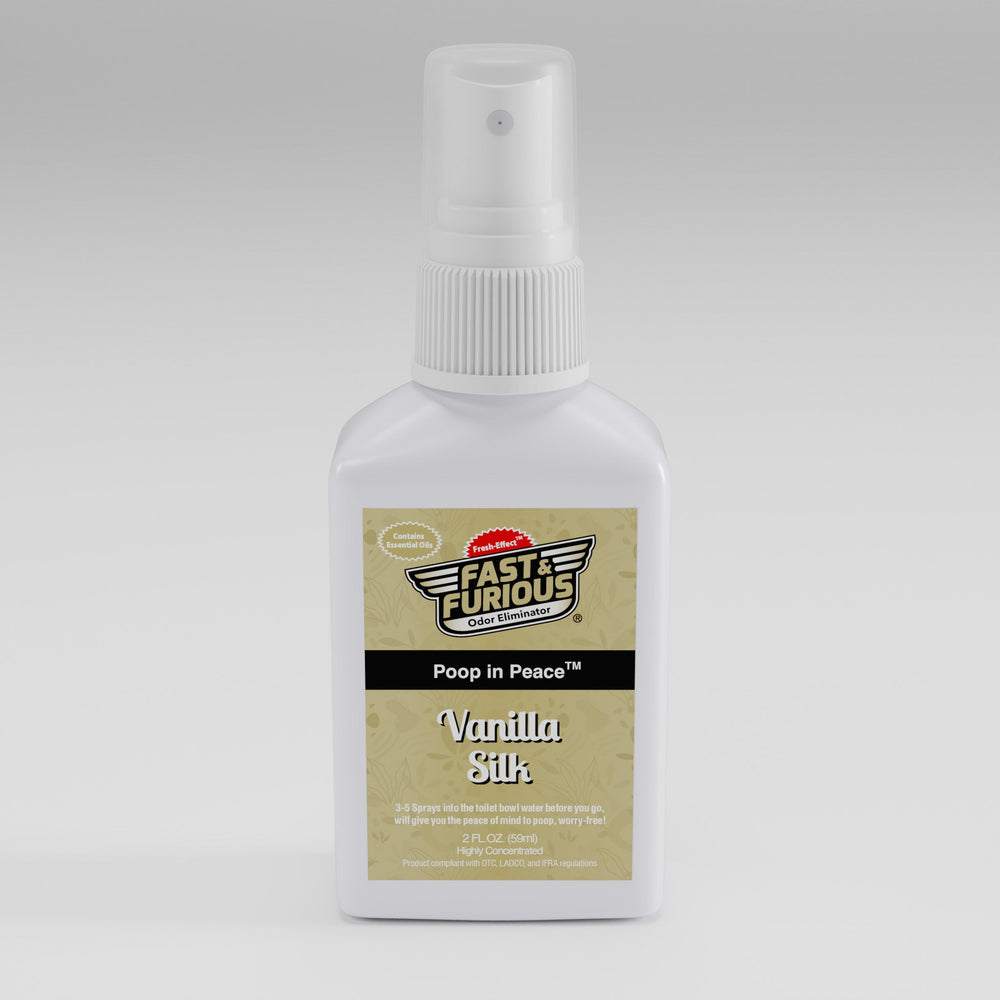 Poop In Peace Before-You-Go Toilet Spray - Vanilla Silk Scent