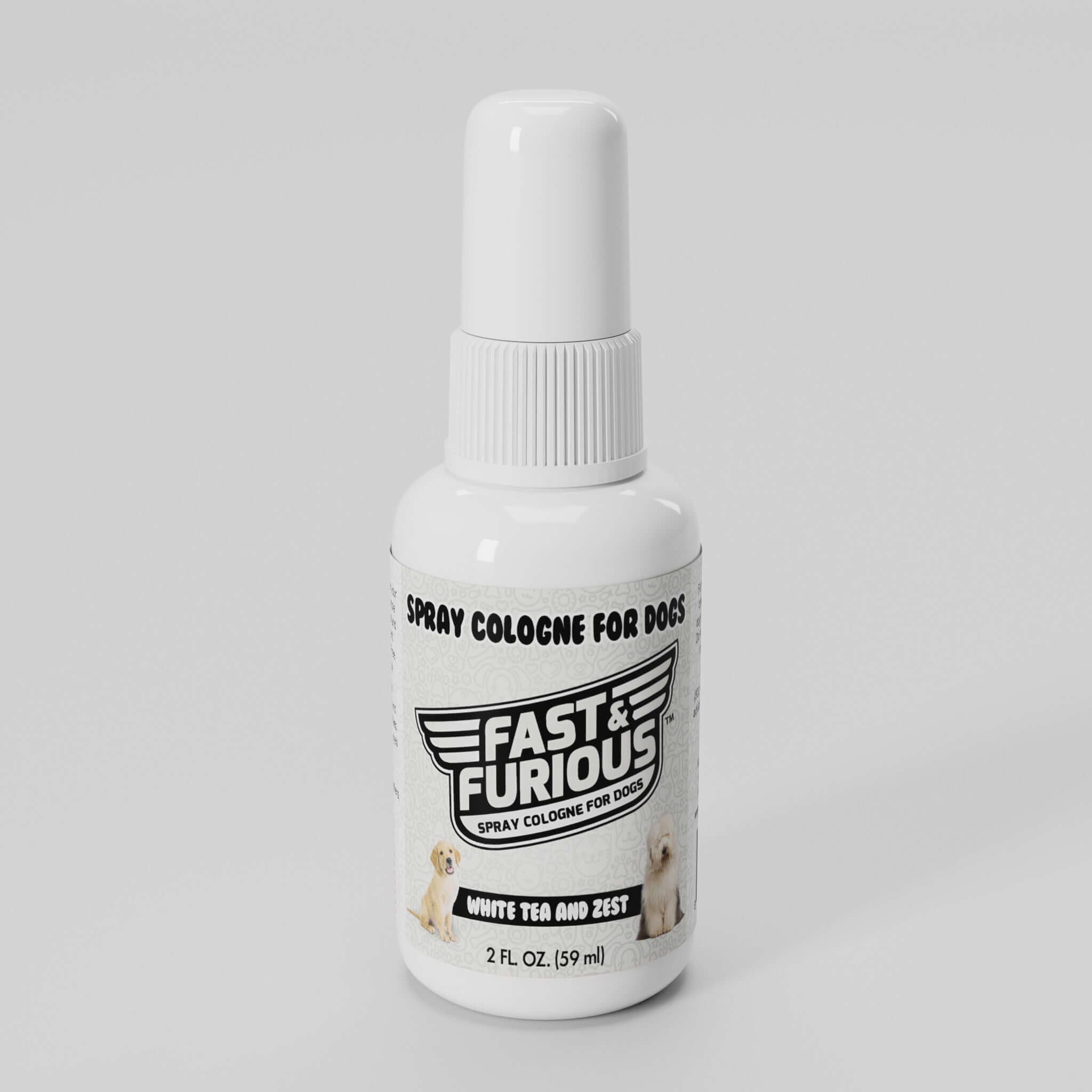 Fast & Furious Spray Cologne For Dogs Fragrance: White Tea & Zest Size: 2 fl oz