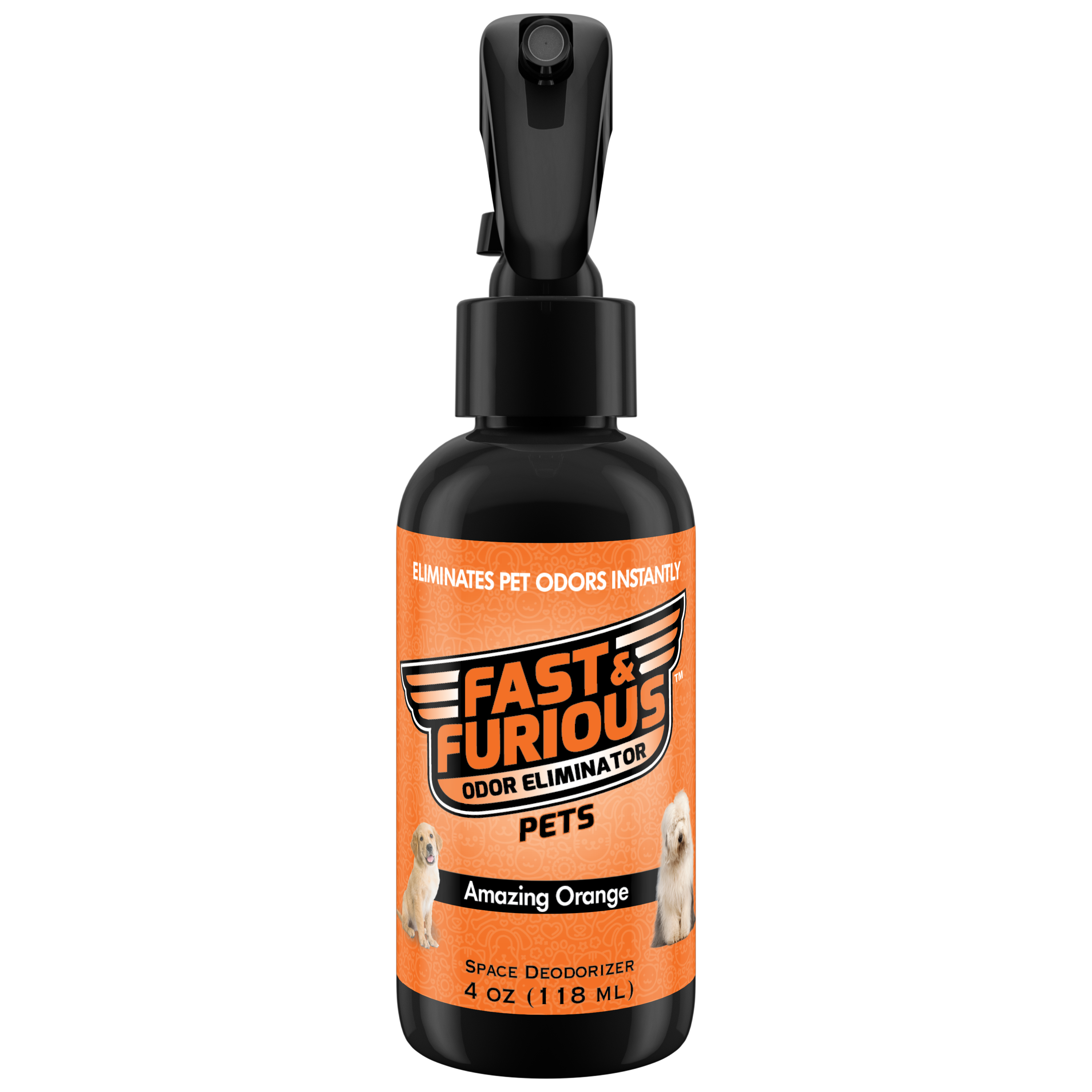 Fast and Furious Pets Odor Eliminator - Amazing Orange Scent