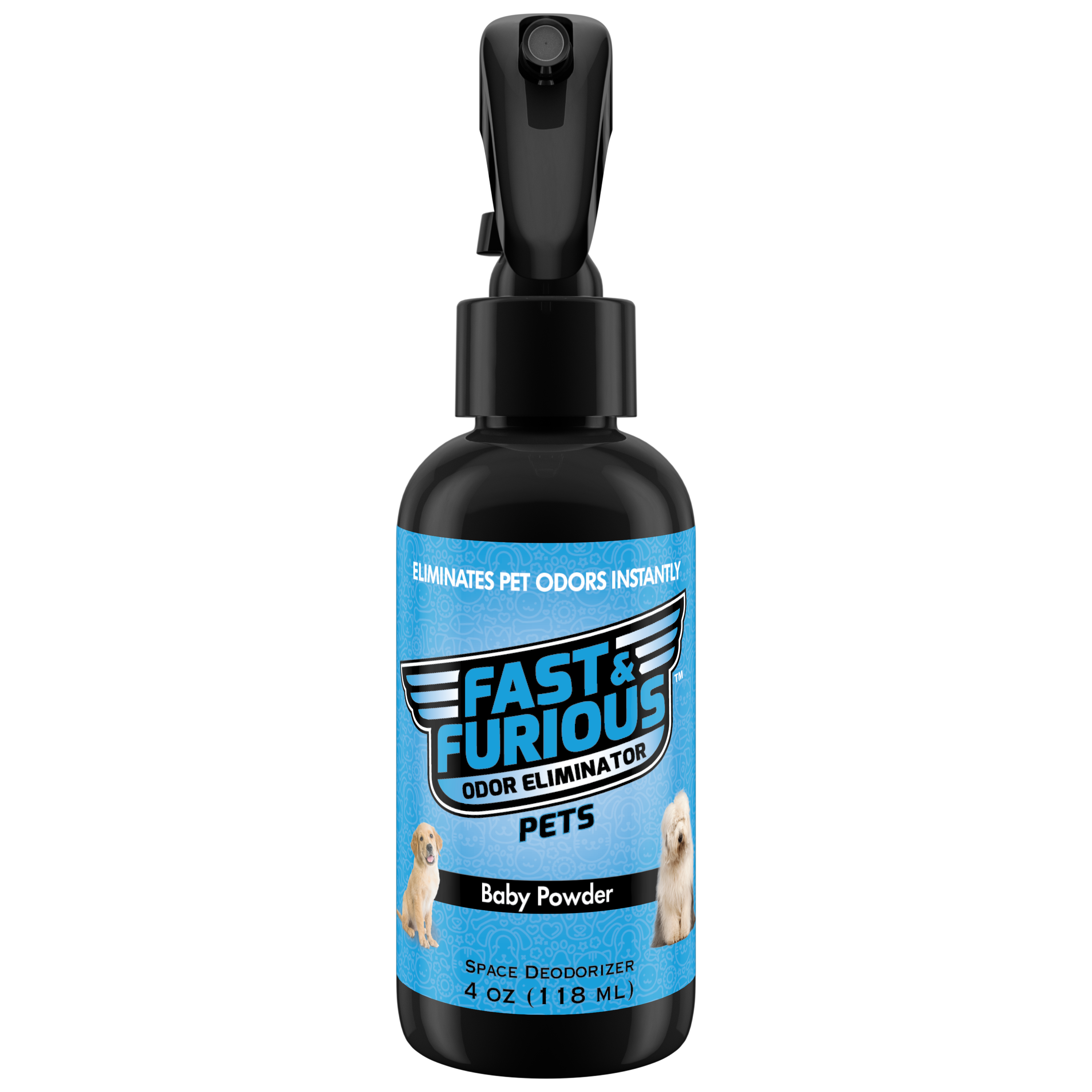 Fast and Furious Pets Odor Eliminator - Baby Powder Scent