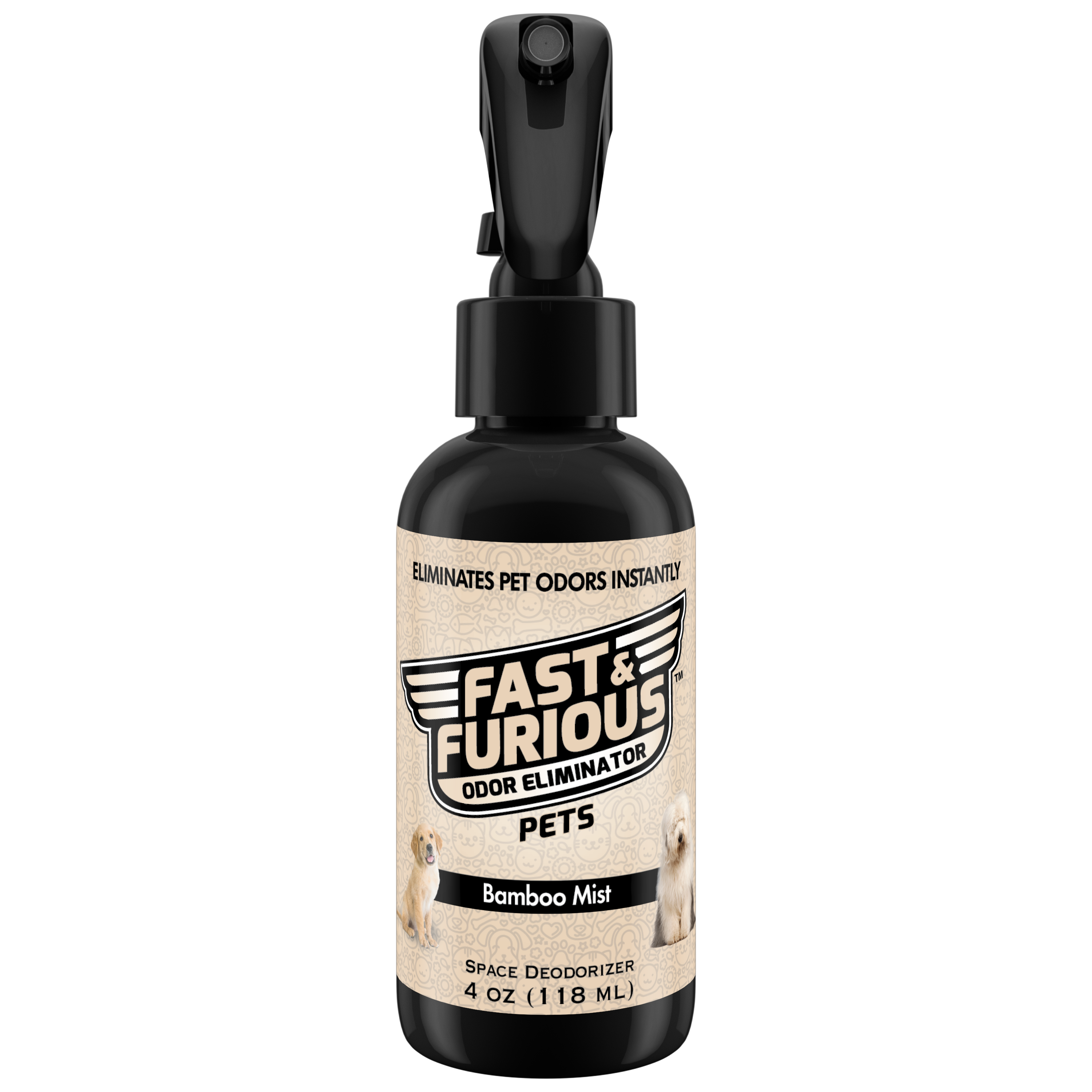 Fast and Furious Pets Odor Eliminator - Bamboo Mist Scent