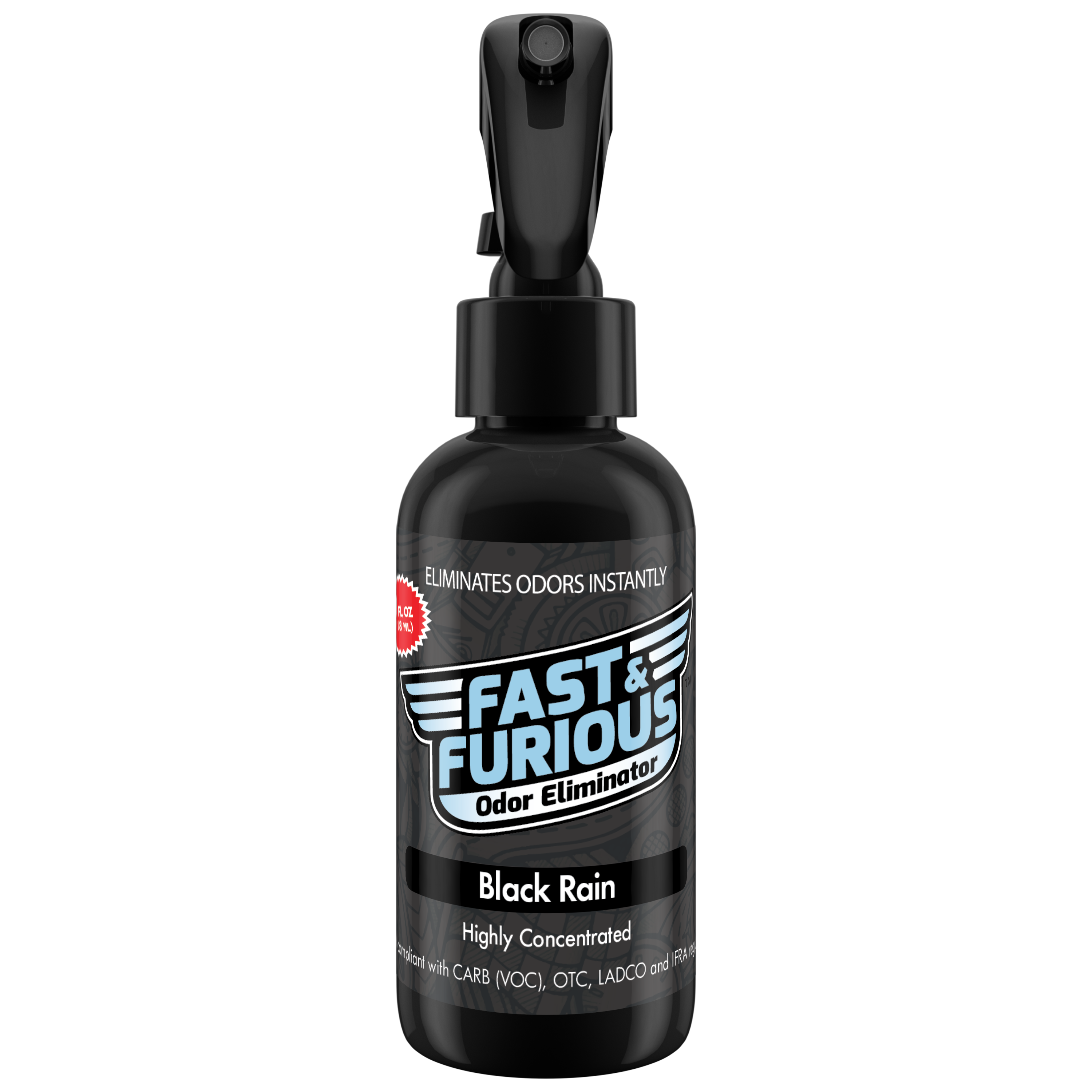 Fast and Furious Odor Eliminator - Black Rain Scent