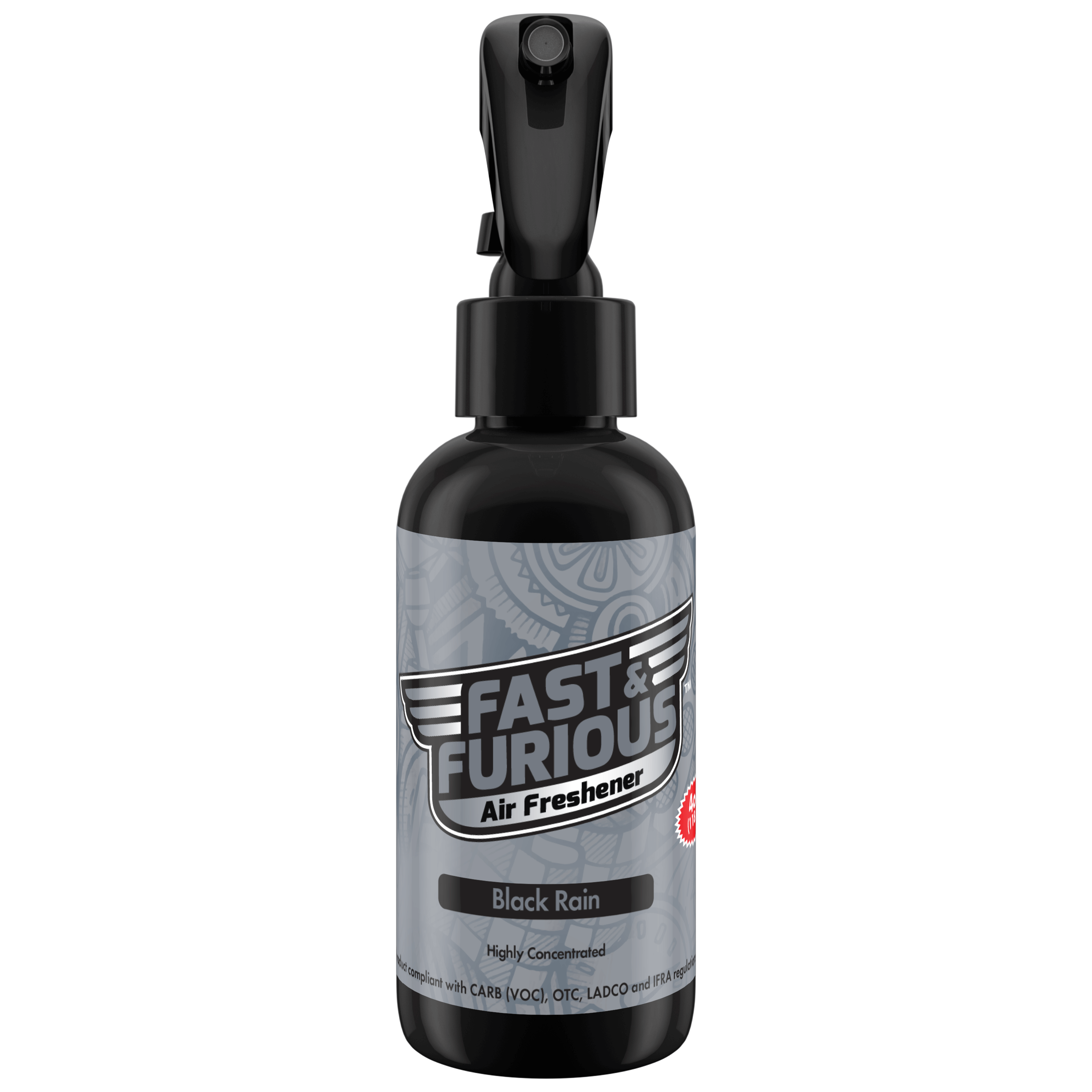 Fast and Furious Air Freshener - Black Rain Scent