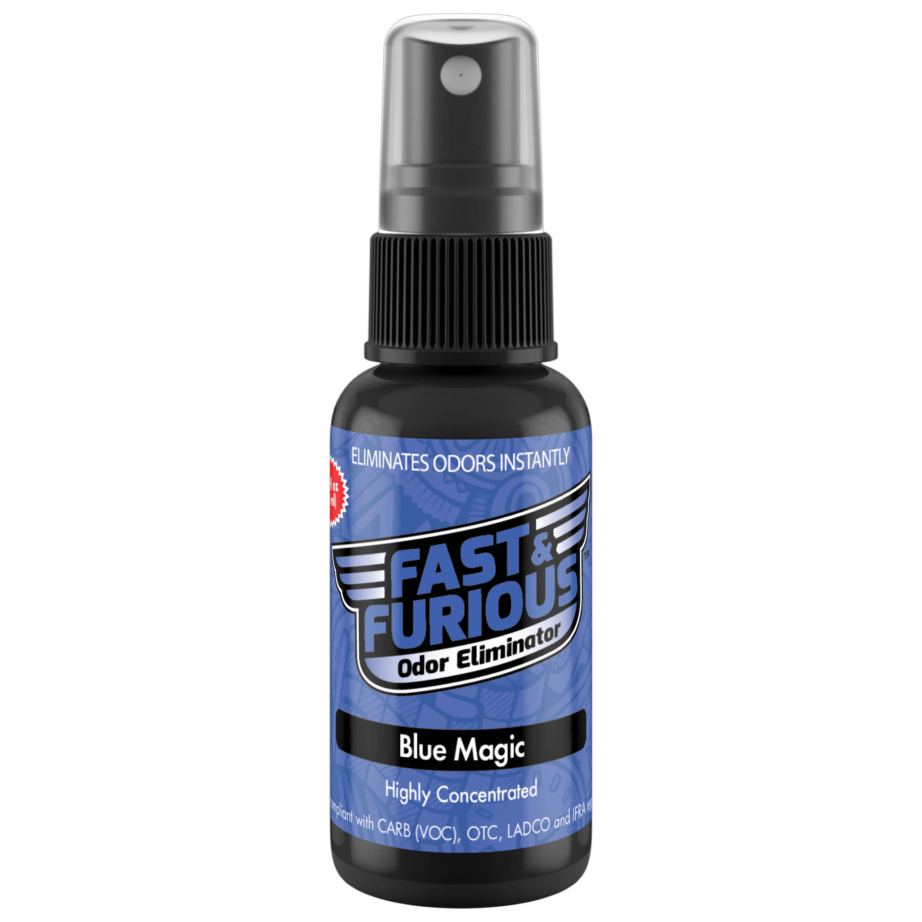 Fast and Furious Odor Eliminator - Blue Magic Scent