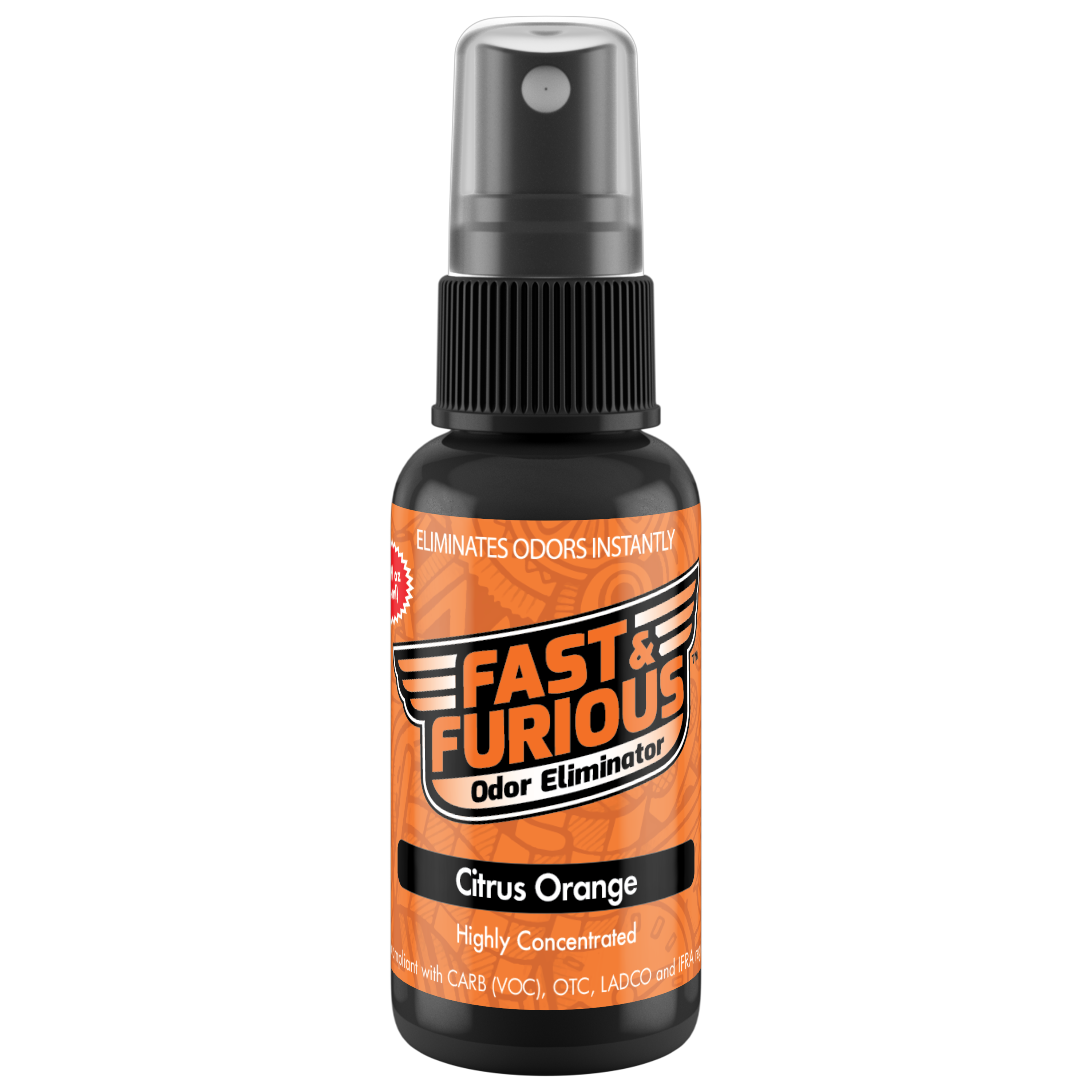 Fast and Furious Odor Eliminator - Citrus Orange Scent