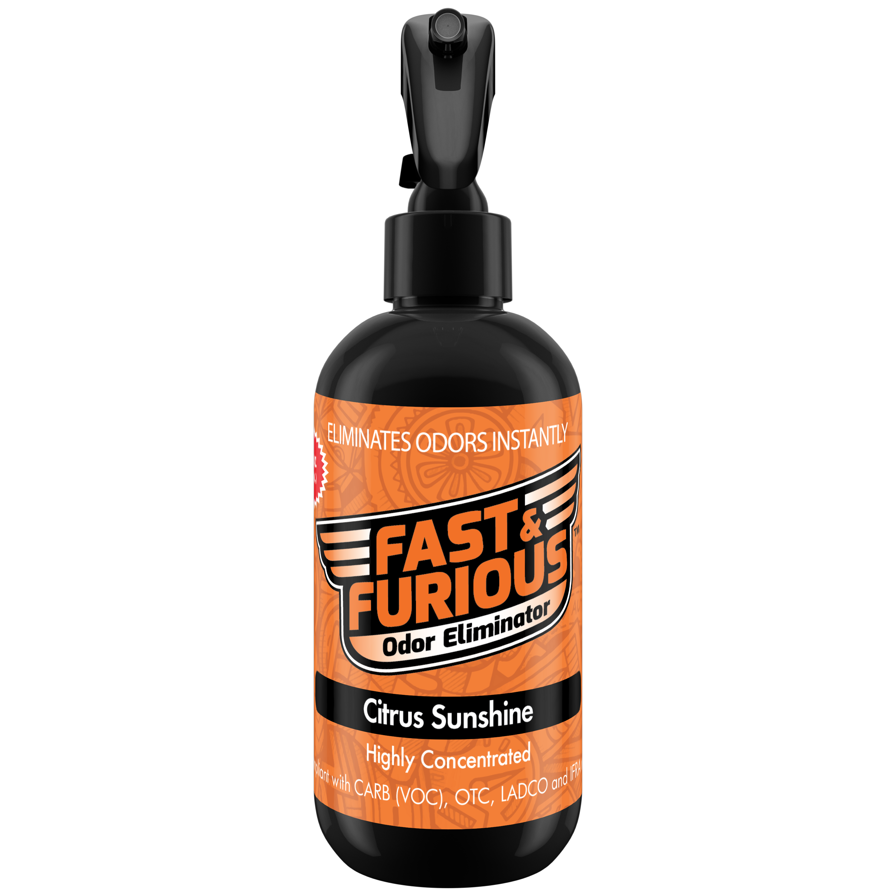 Fast and Furious Odor Eliminator - Citrus Sunshine Scent