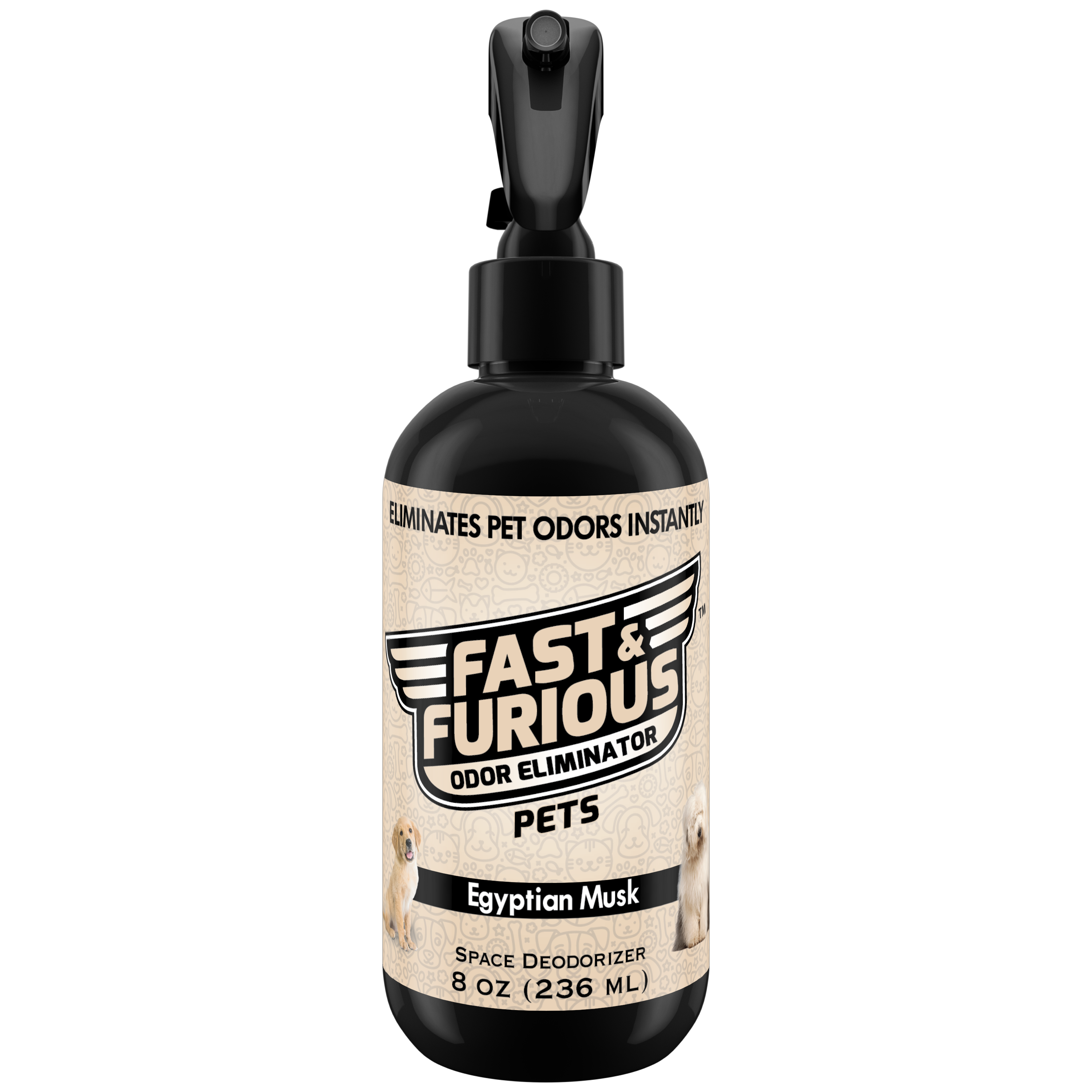 Fast and Furious Pets Odor Eliminator - Egyptian Musk Scent