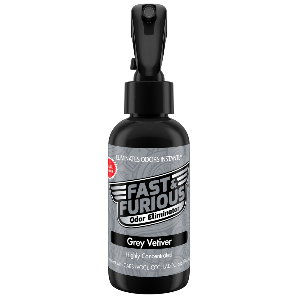 Fast and Furious Odor Eliminator - Grey Vetiver Scent
