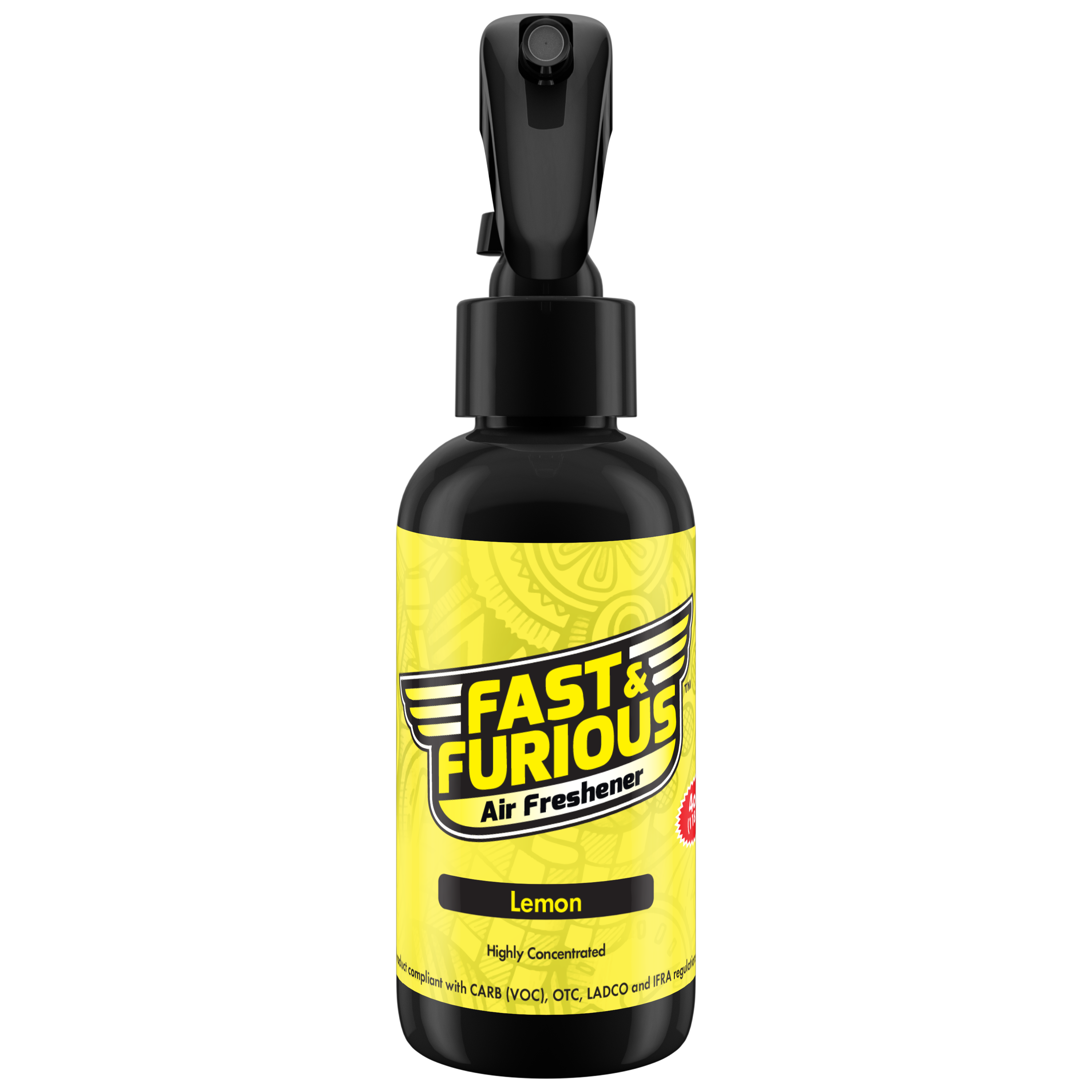 Fast and Furious Air Freshener - Lemon Scent