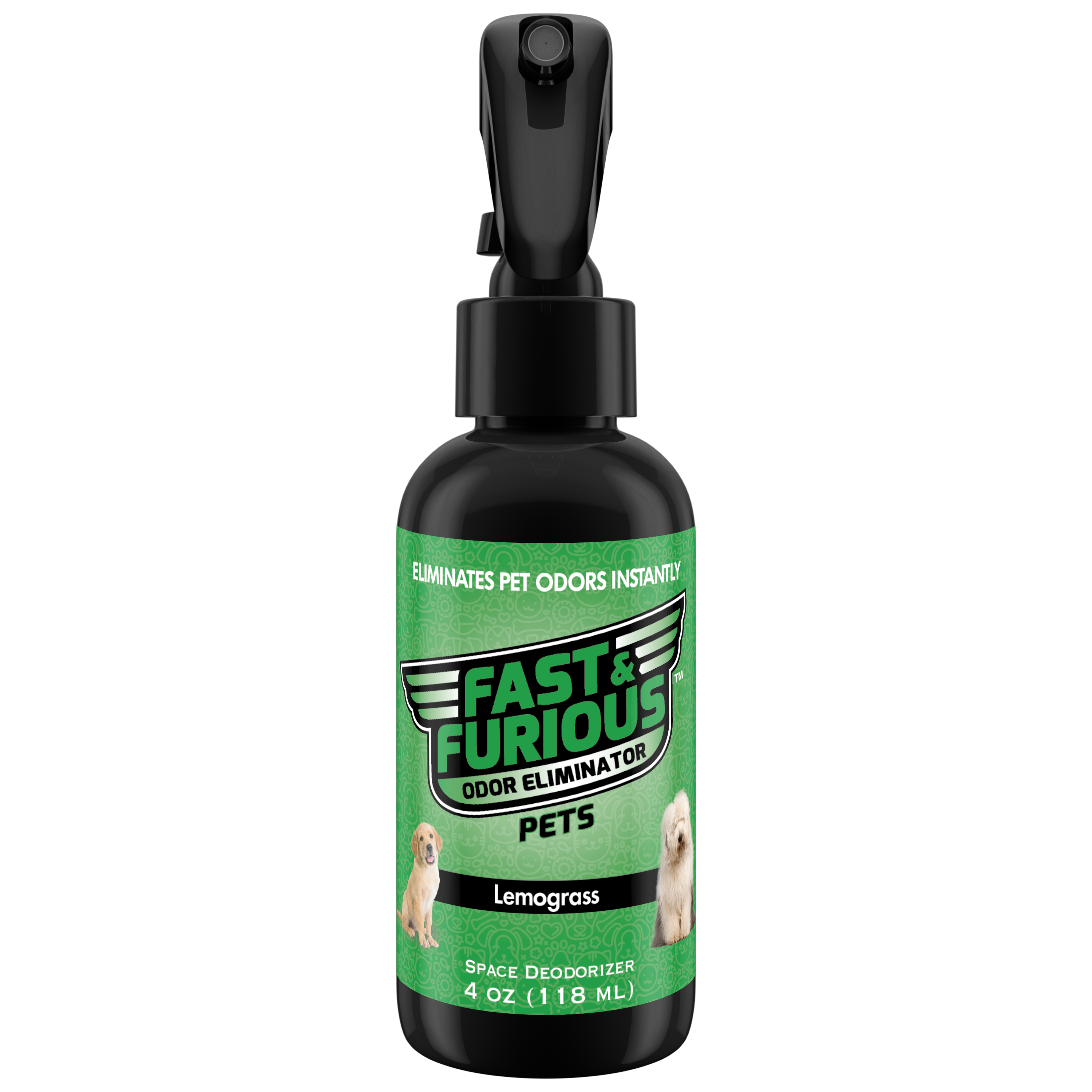 Fast and Furious Pets Odor Eliminator - Lemongrass Scent