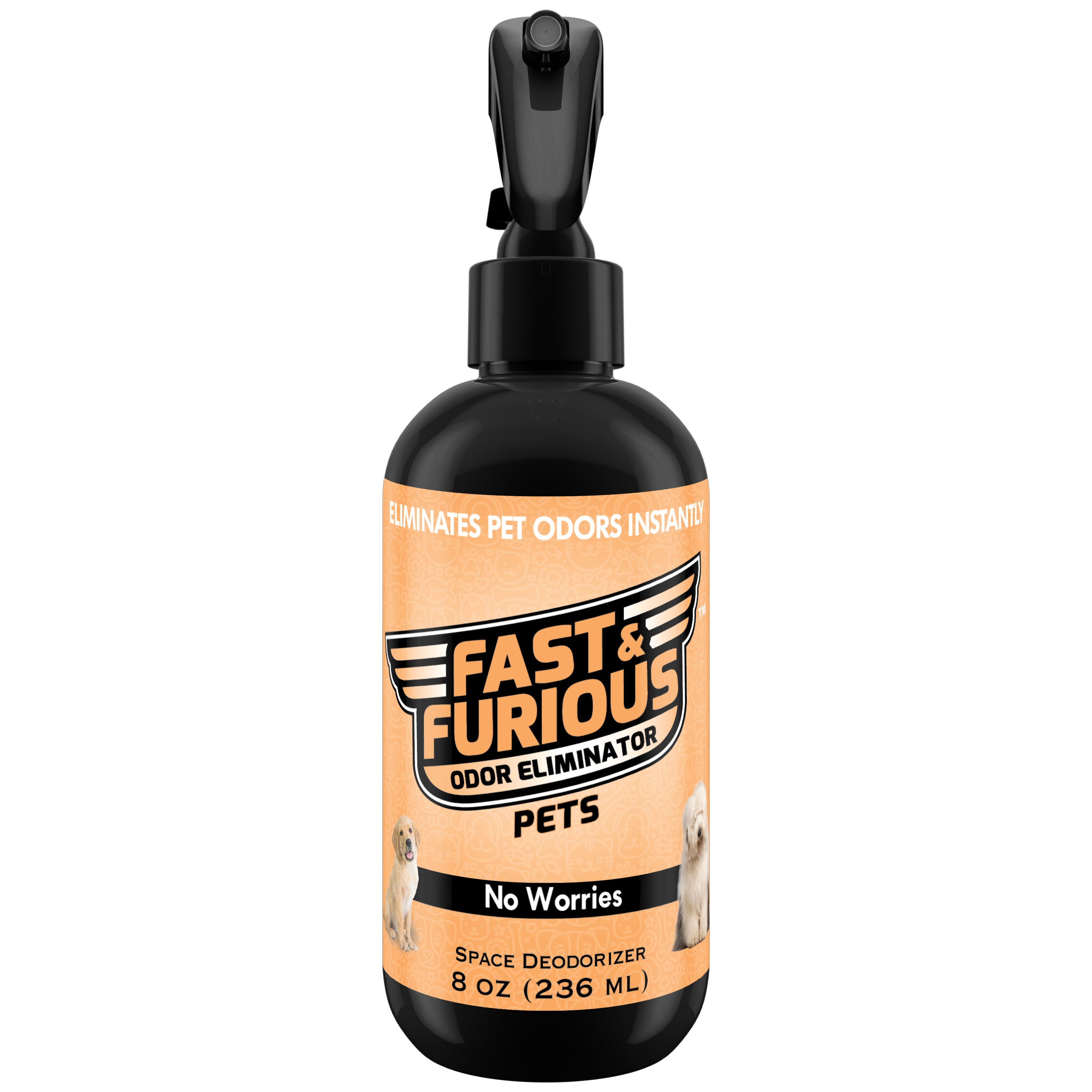 Fast and Furious Pets Odor Eliminator - No Worries Scent