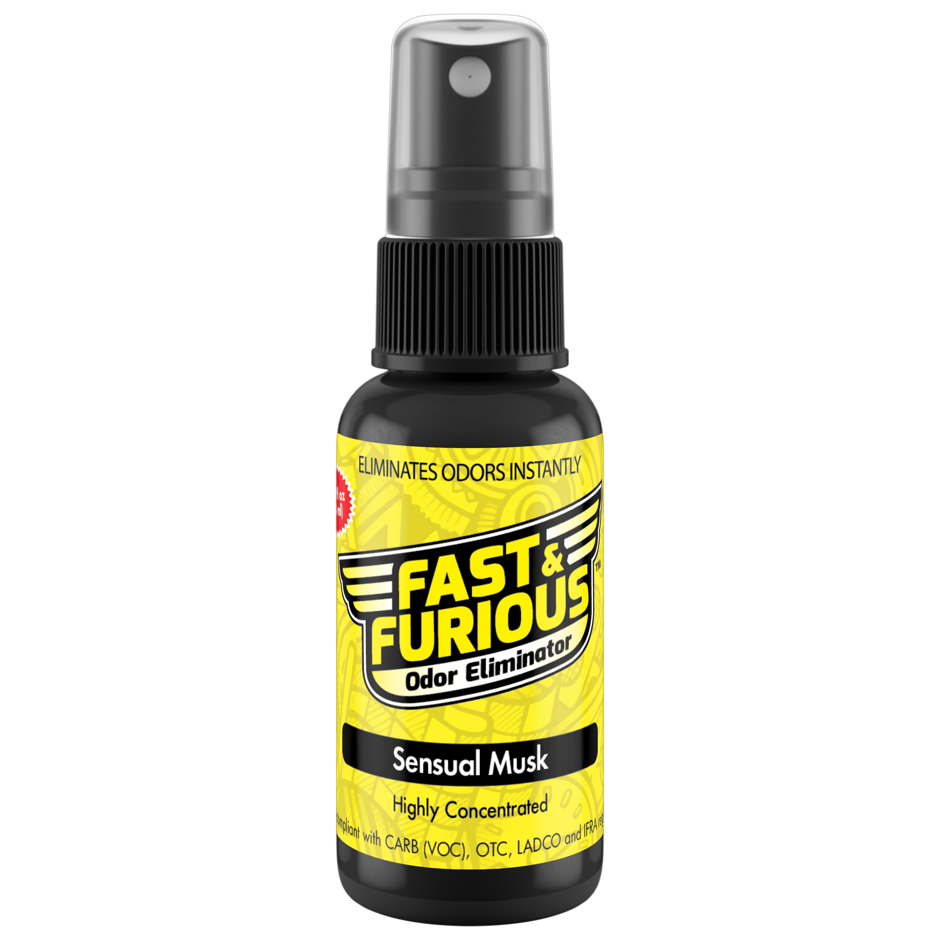 Fast and Furious Odor Eliminator - Sensual Musk Scent