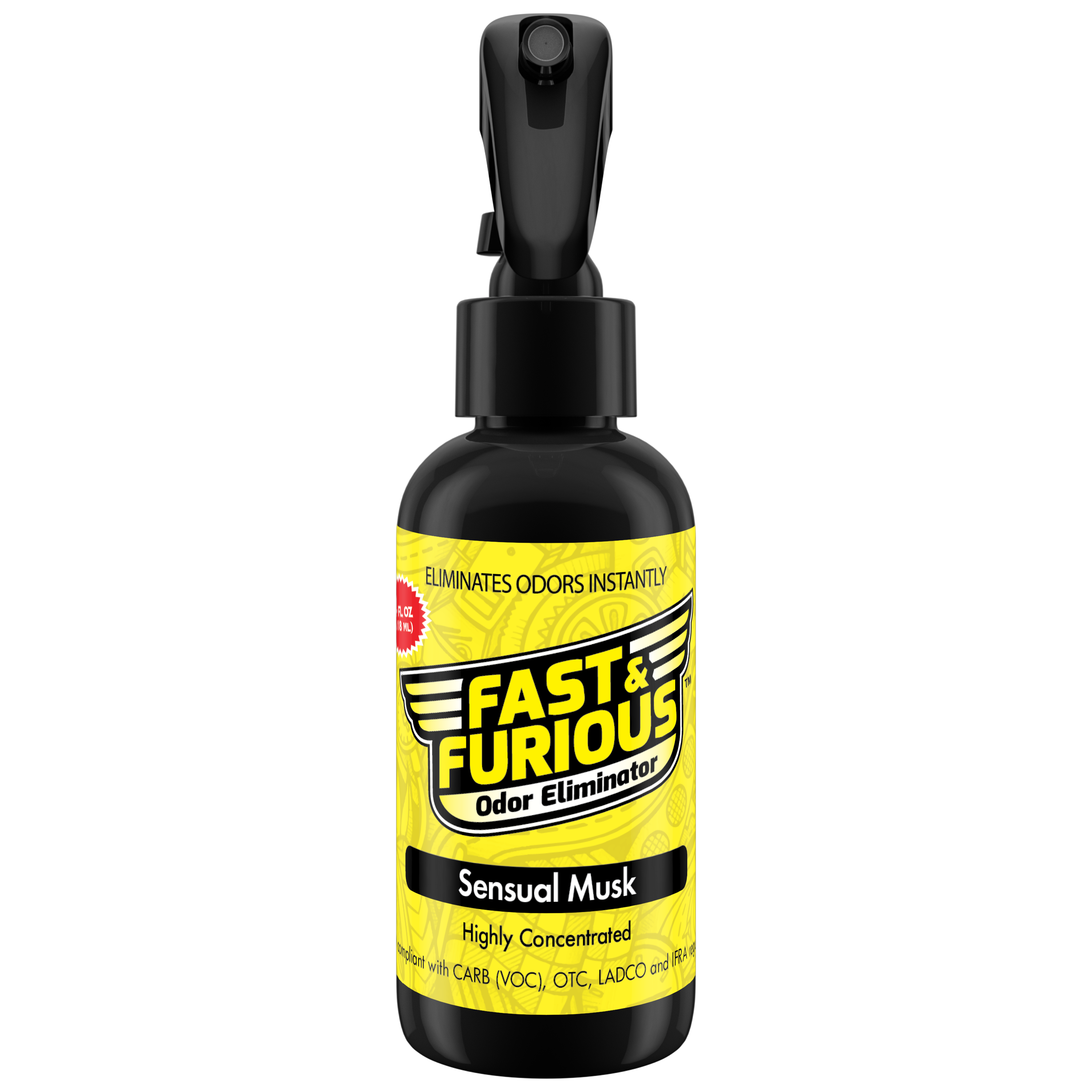 Fast and Furious Odor Eliminator - Sensual Musk Scent