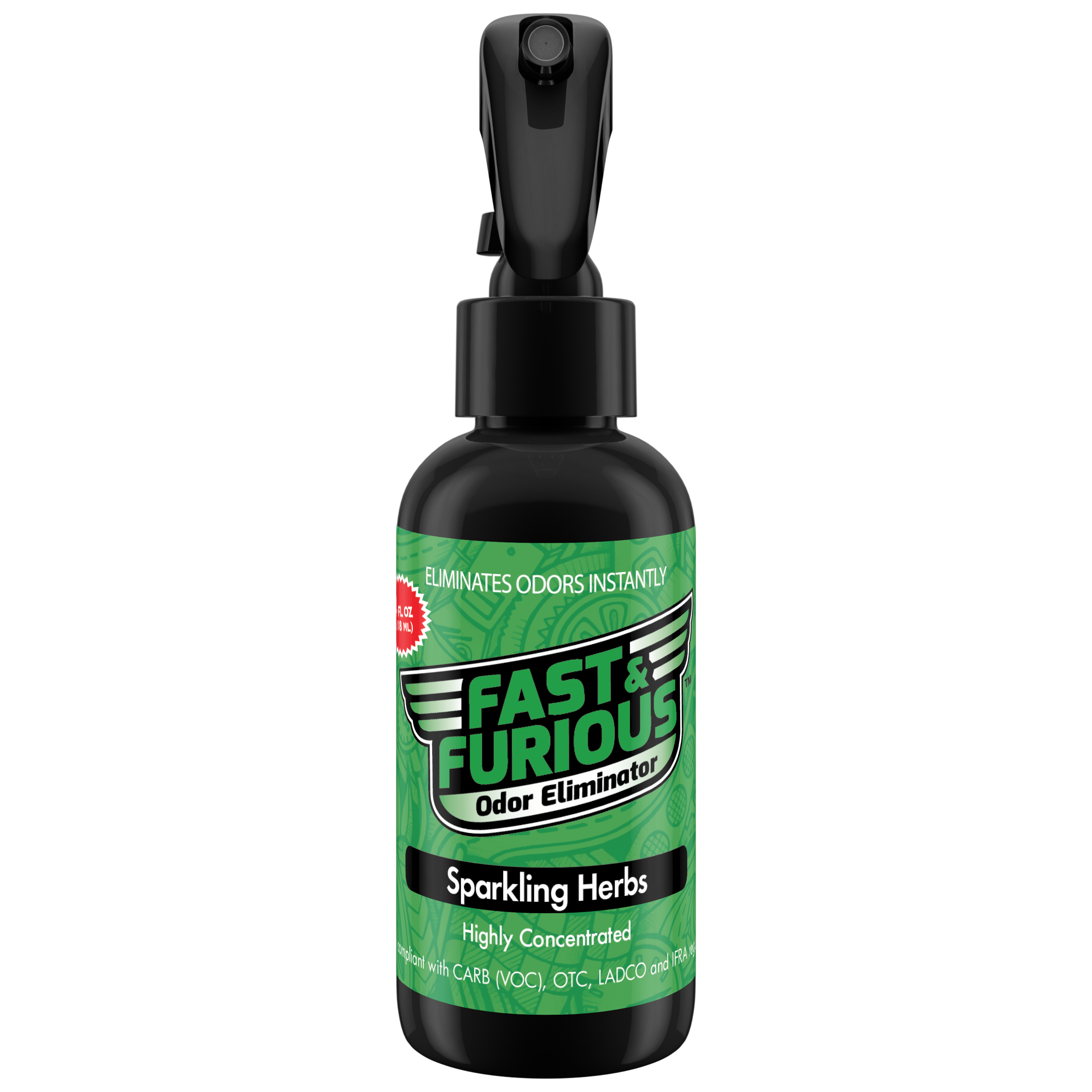 Fast and Furious Odor Eliminator - Sparkling Herbs Scent