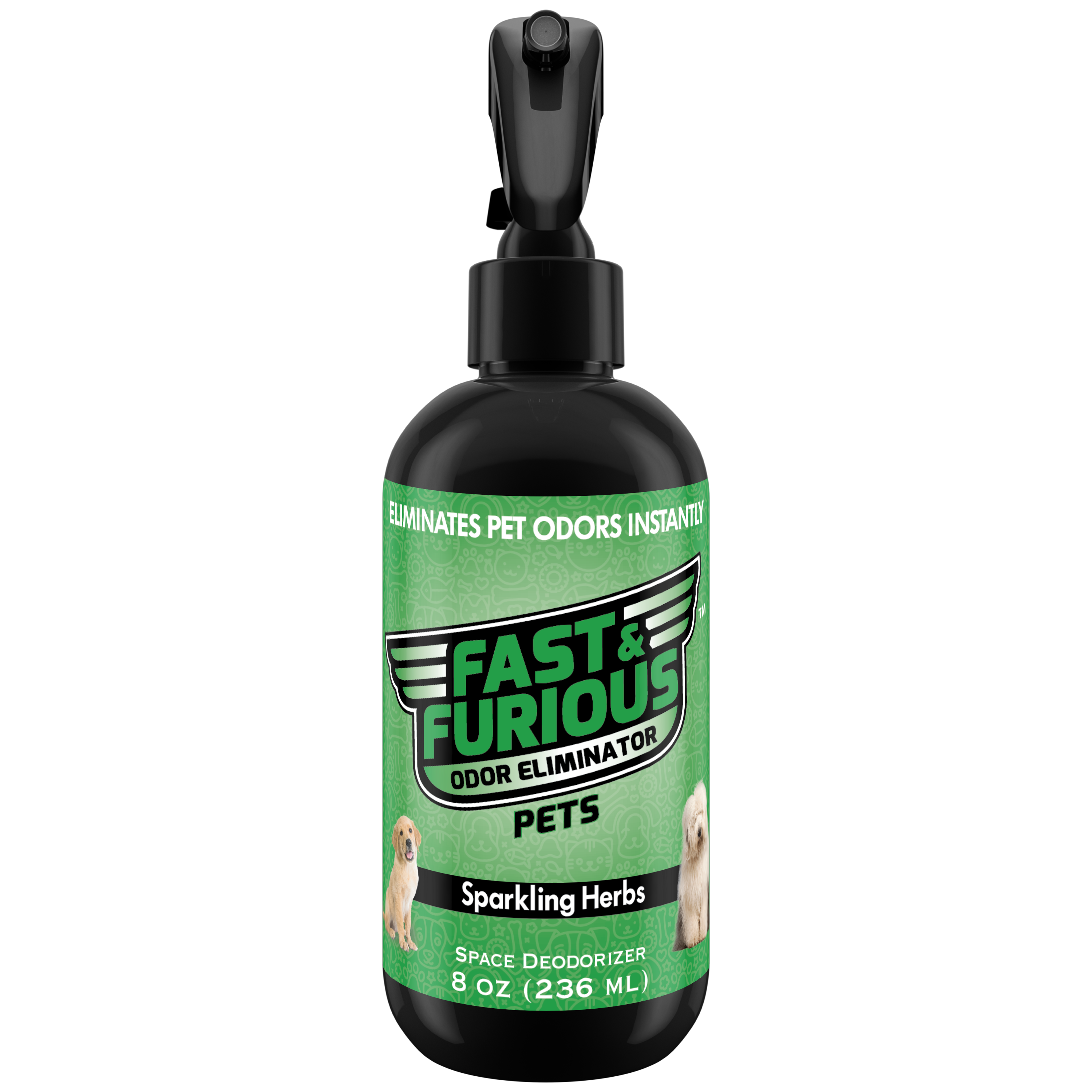 Fast and Furious Pets Odor Eliminator - Sparkling Herbs Scent