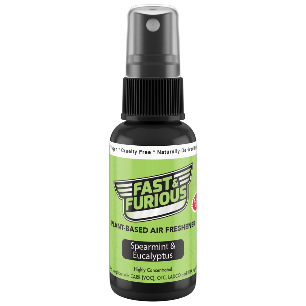 Fast and Furious Plant-Based Air Freshener - Spearmint & Eucalyptus Scent
